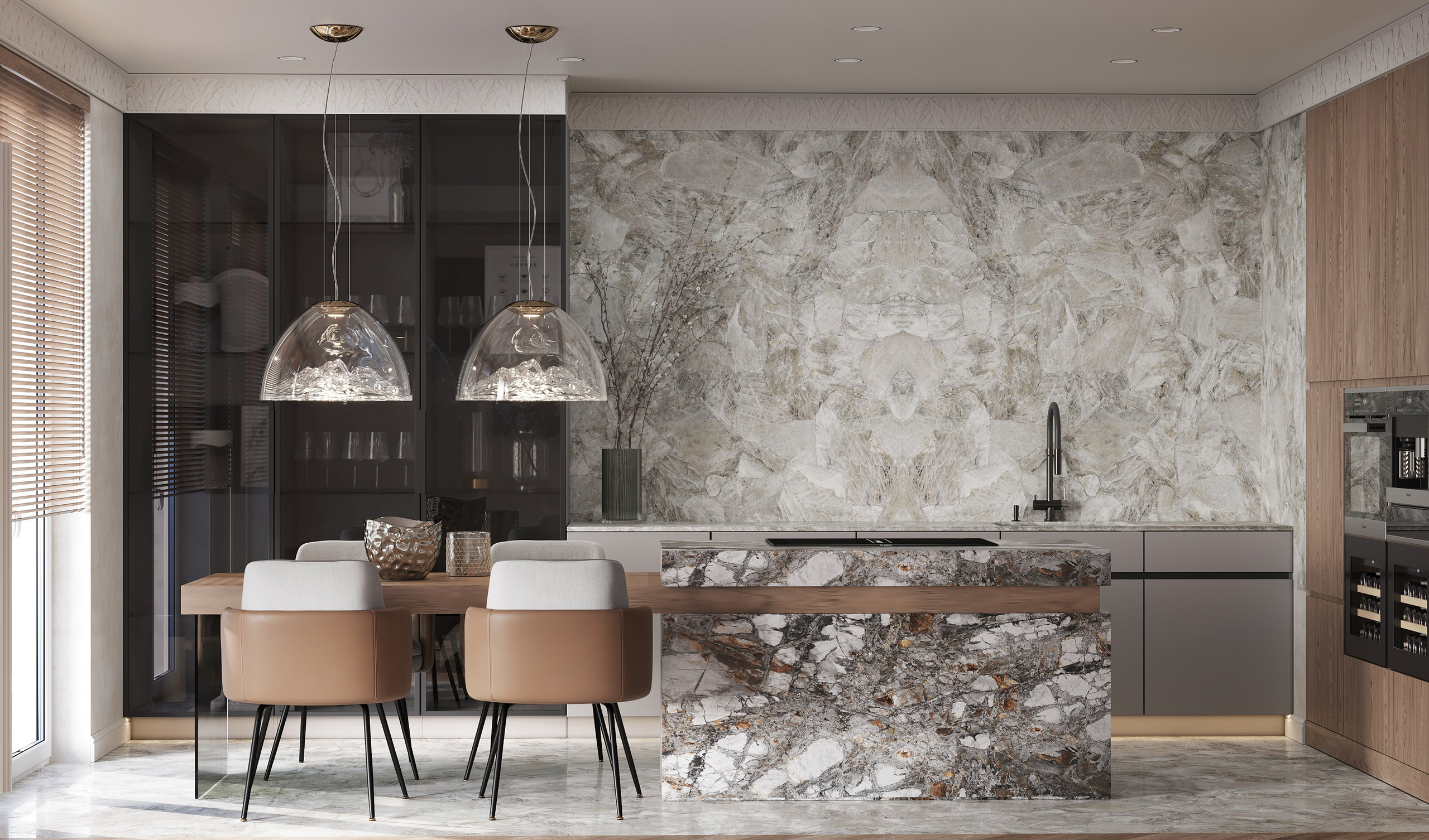 Ванная комната в стиле минимализм. Интерьеры бизнес-класса