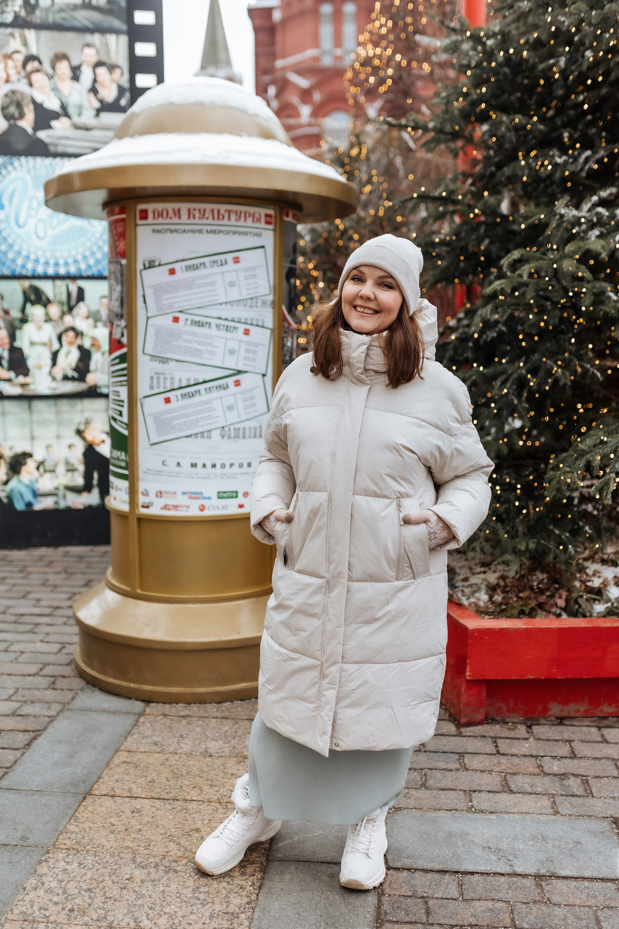 Новогодняя прогулка, ГУМ-ярмарка. Ира и Маша!. Профессиональный фотограф, Москва |Видное Елена Елизарова