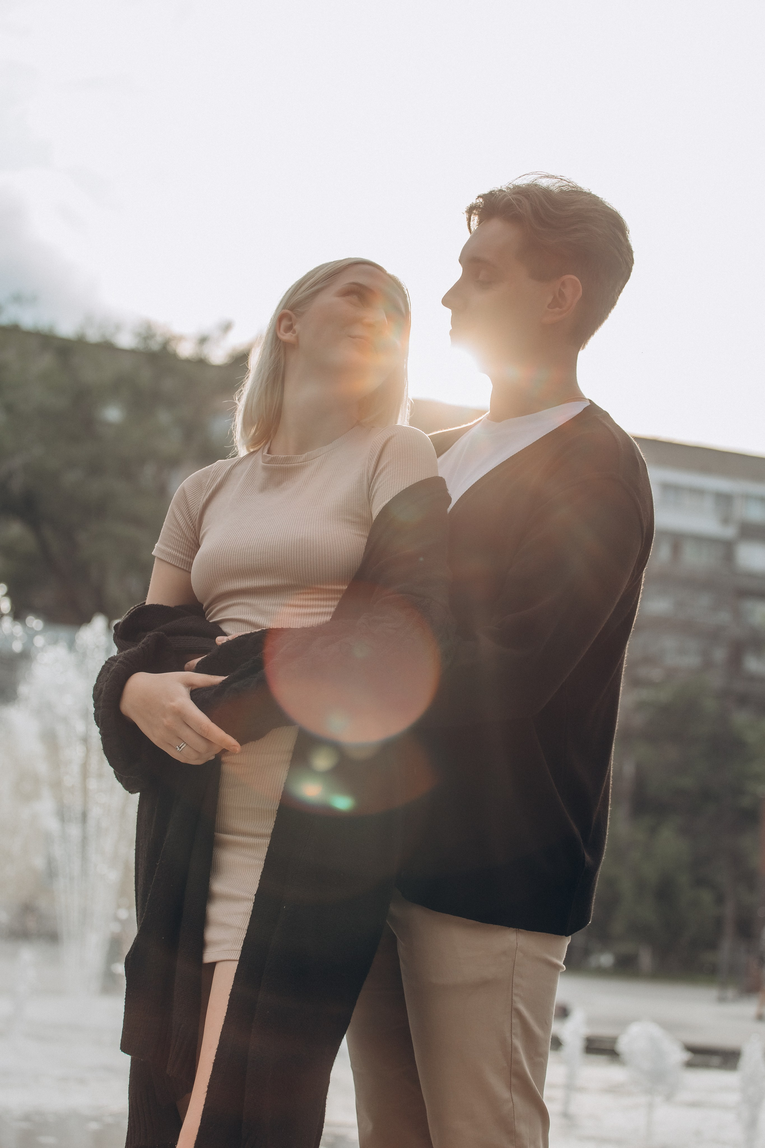 Love Story в парке. Семейный, детский, женский фотограф в Новосибирске Оля Борисова