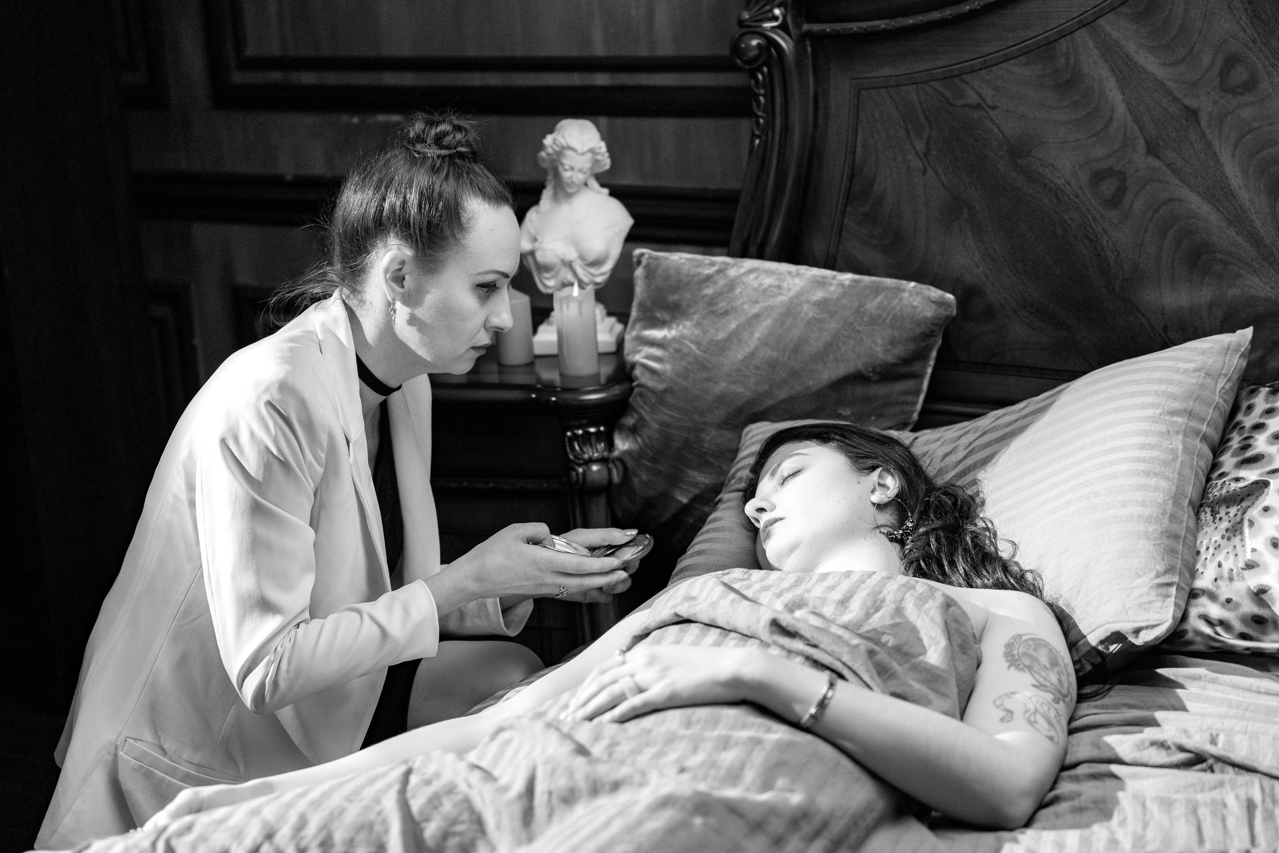 Киносъемки «Спящие красавицы». Фотограф/видеограф в Санкт-Петербурге Динара Гольдина