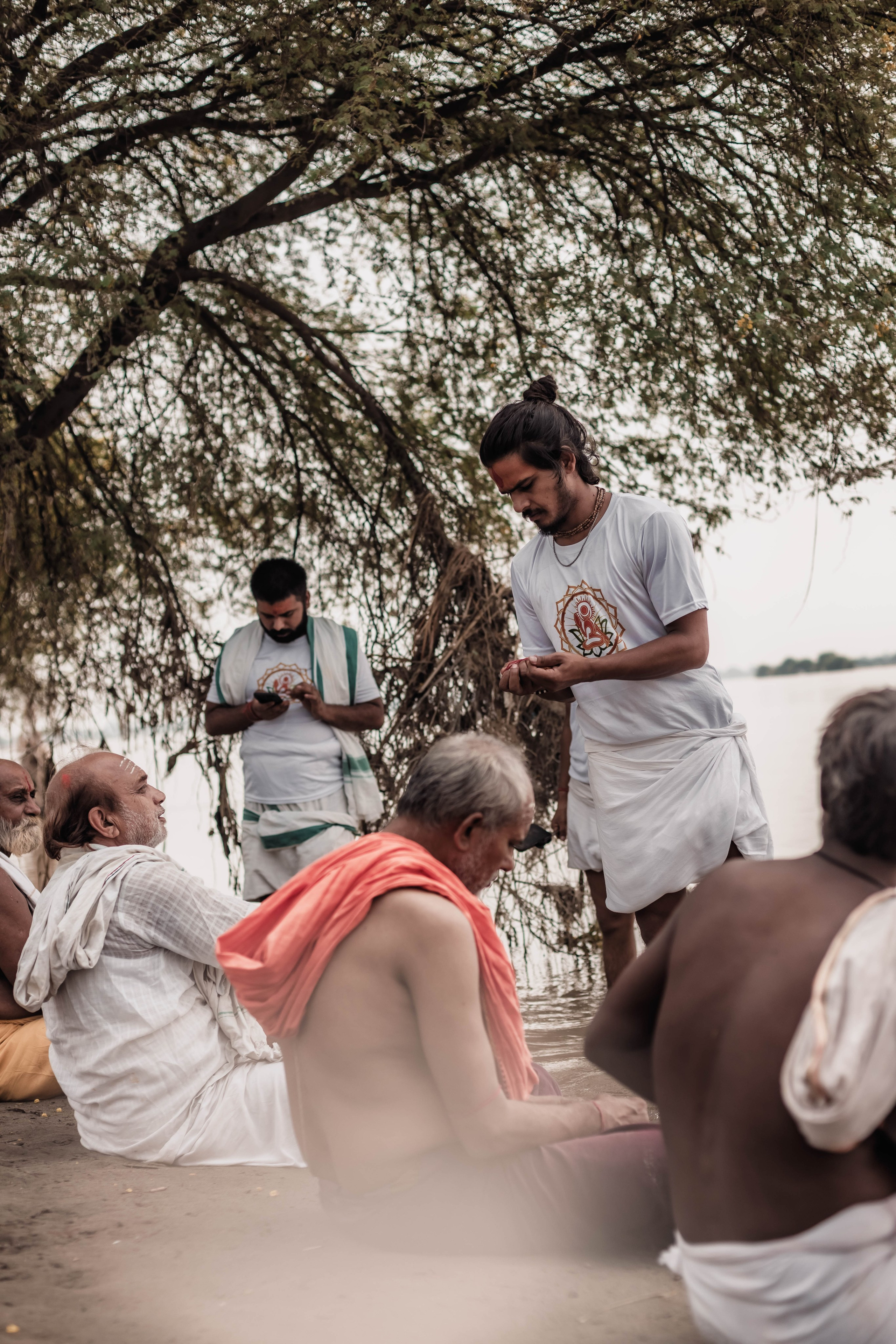 Pitri Paksha yagyas & poojas Devraha Baba ji ashram. Mariam Bagdasaryan