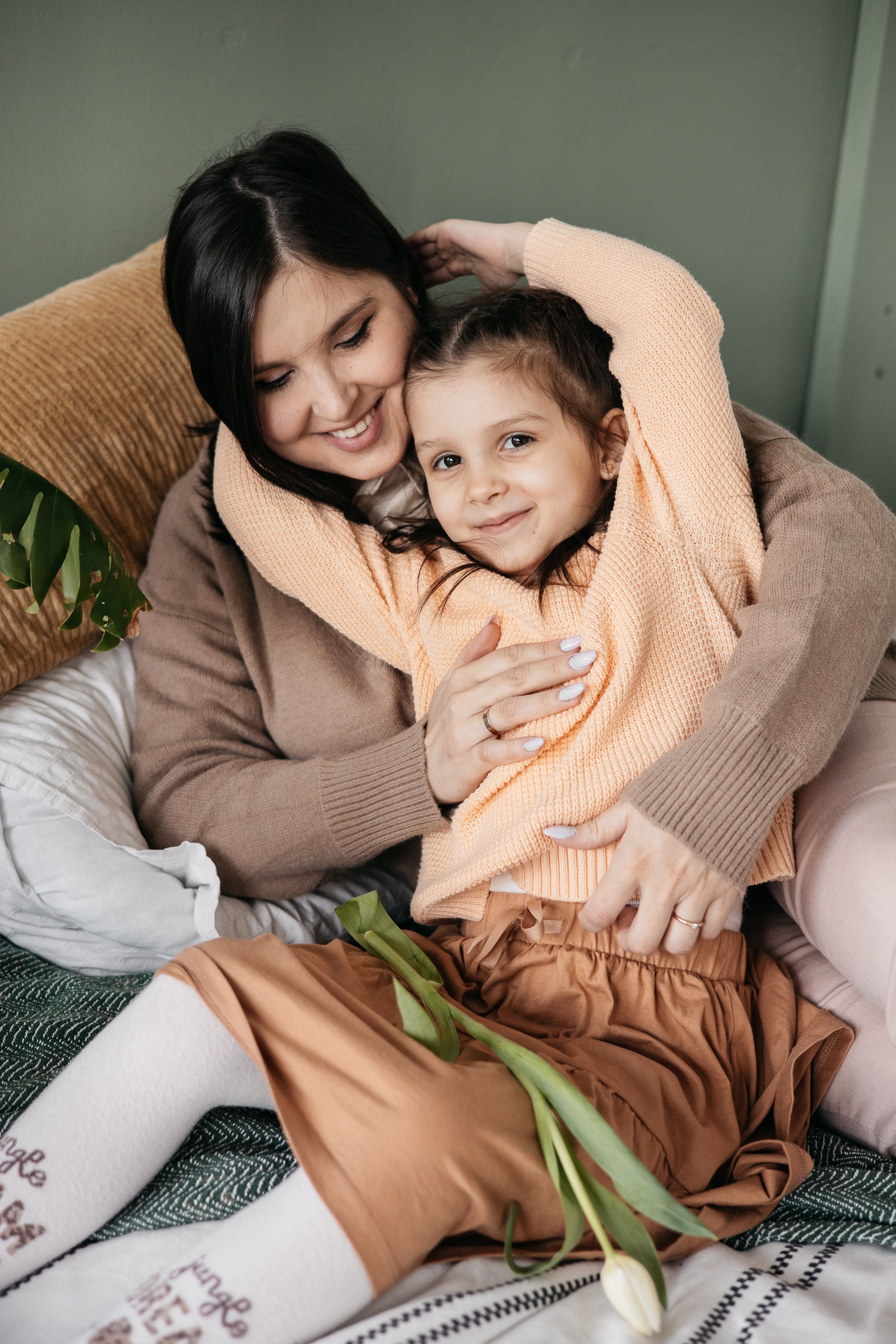 Алена и Лерочка. Семейный фотограф Трусова Евгения в Екатеринбурге
