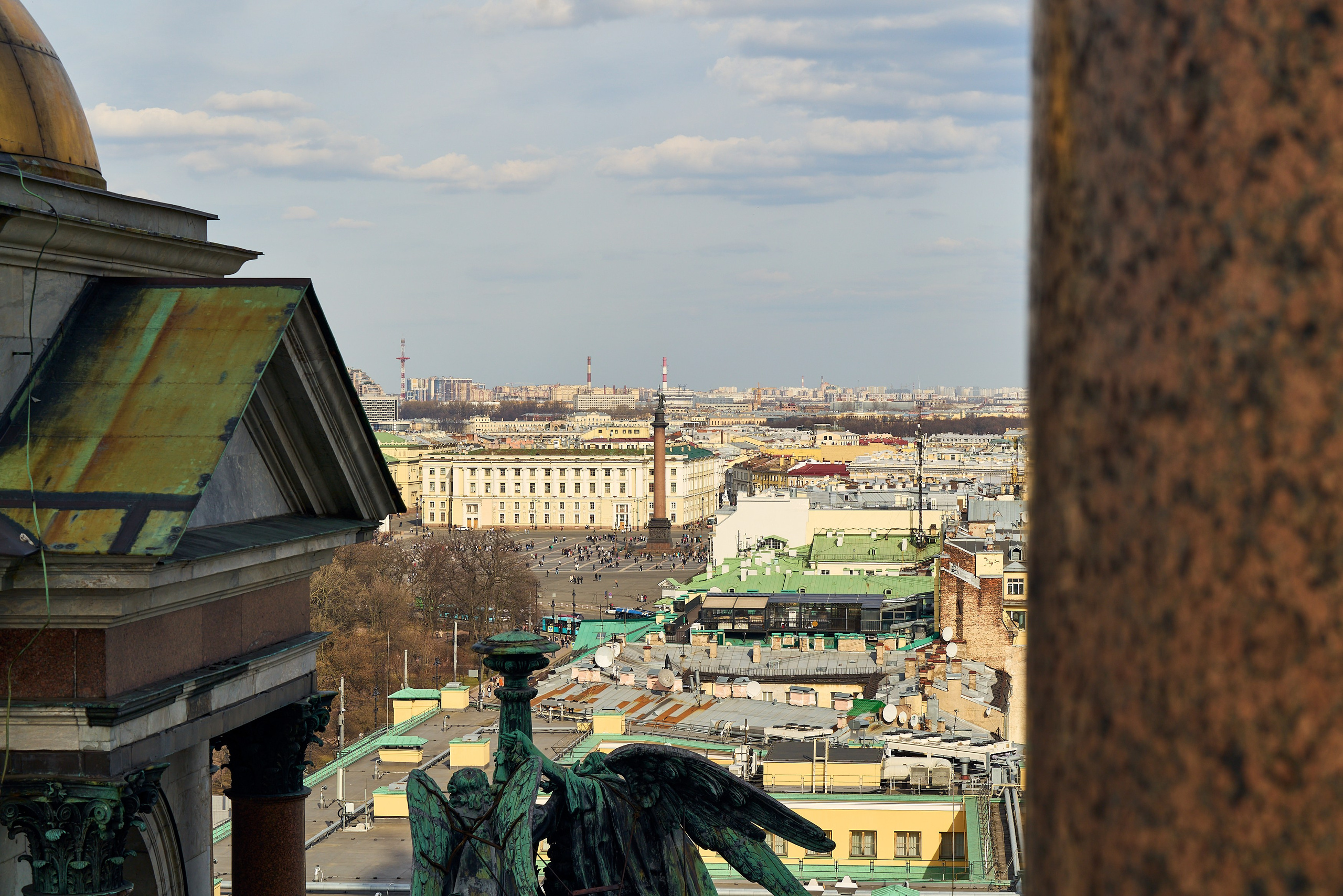 Колоннада Исаакиевского собора