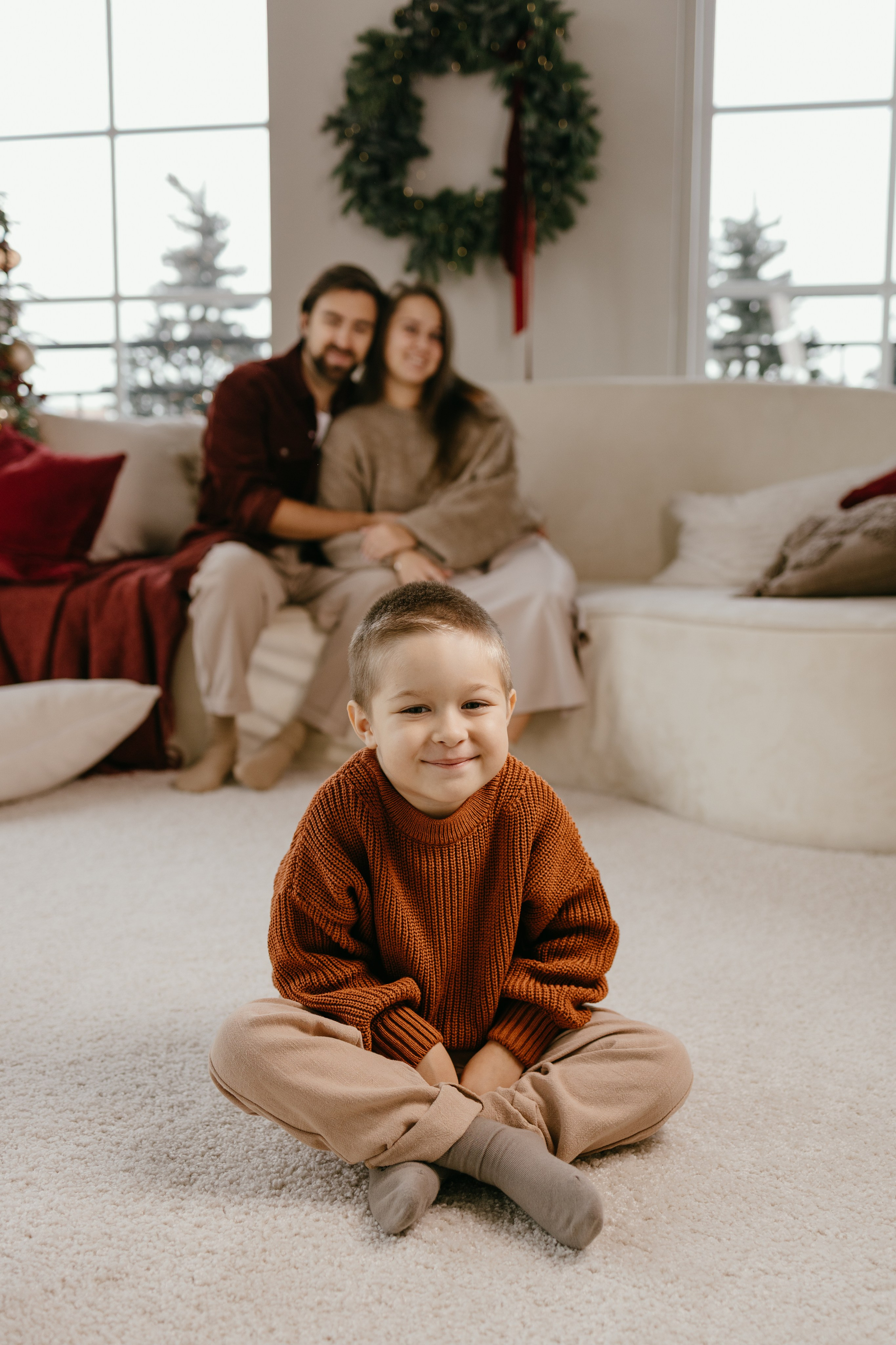 Новогодний переполох. История Марка. Семейный и детский фотограф в Санкт-Петербурге — Лаврова Ольга