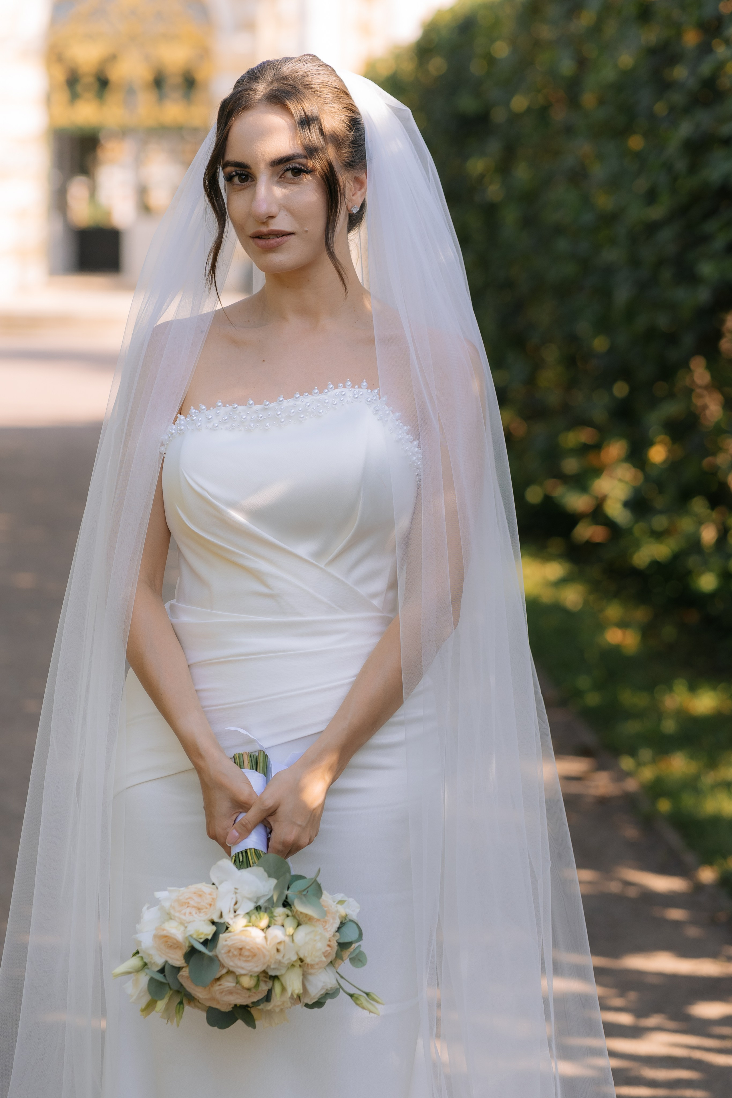 Свадебная фотосессия в Москве, парк Кусково. Свадебный фотограф в Москве Анна Полушина