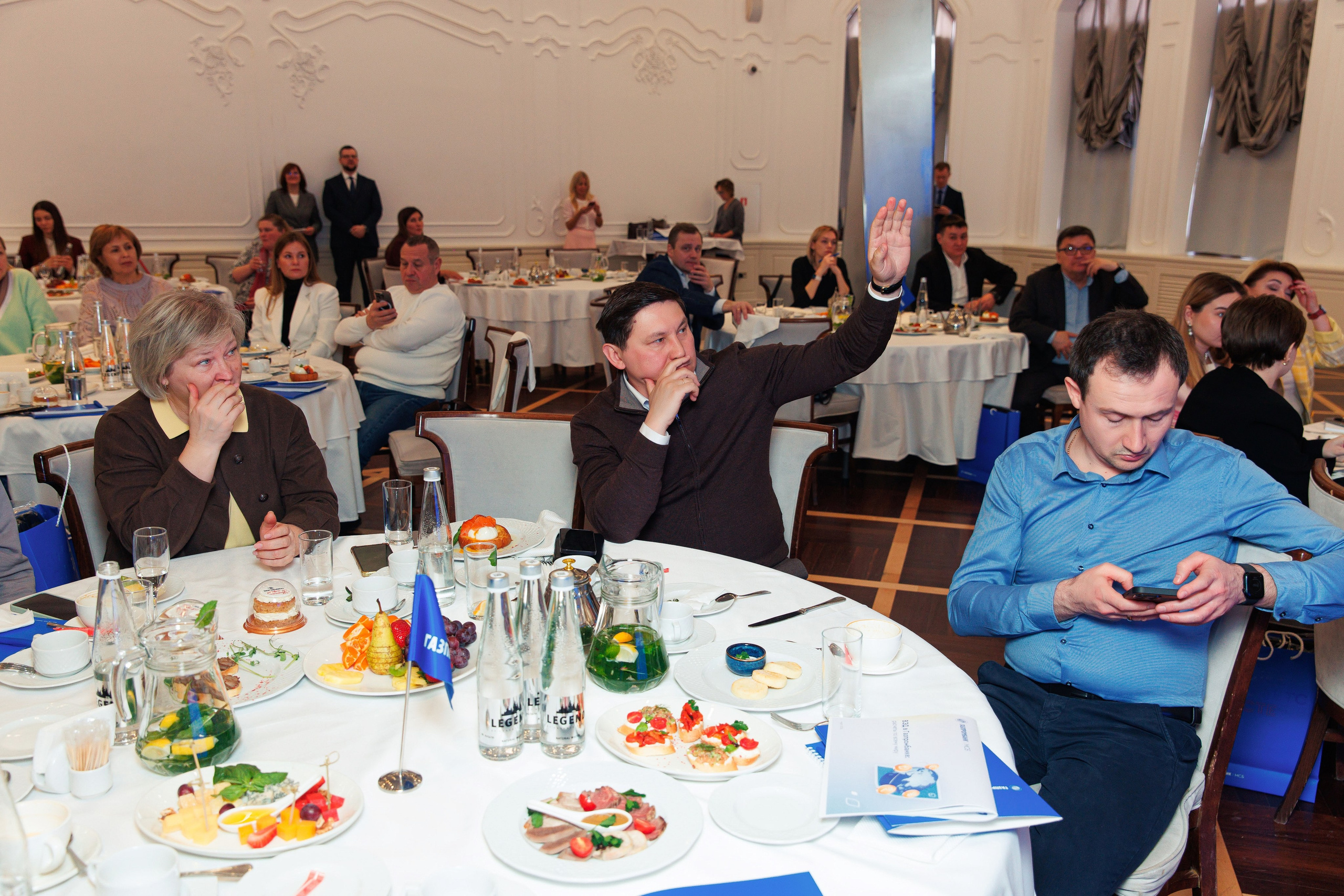 Бизнес-завтрак от Газпромбанка. Репортажный и свадебный фотограф в Уфе Павел Кожевников