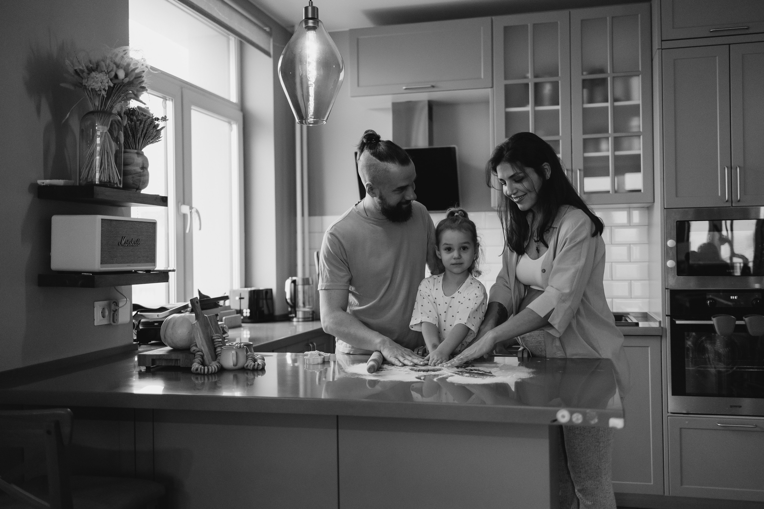 Диана, Владимир и Мирослава. Детский и семейный фотограф. Москва