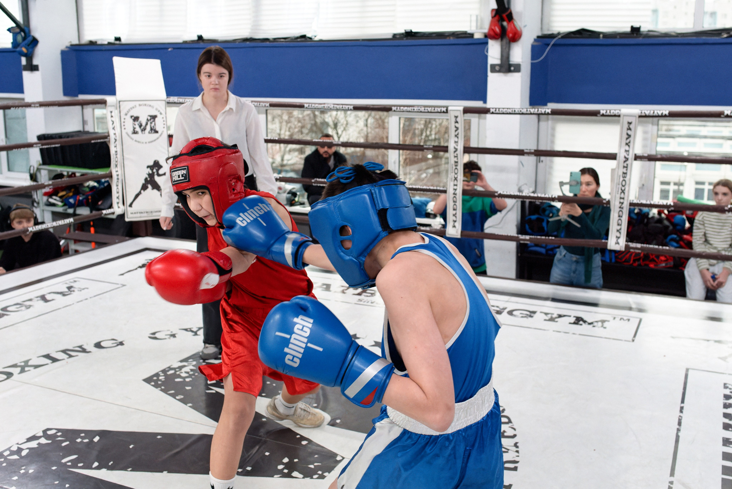 «Открытый ринг» в школе бокса Сергея Майфата. Зеленоград, 12.11.2023 г. Фотограф Никифоров-Гордеев Сергей. Москва и МО