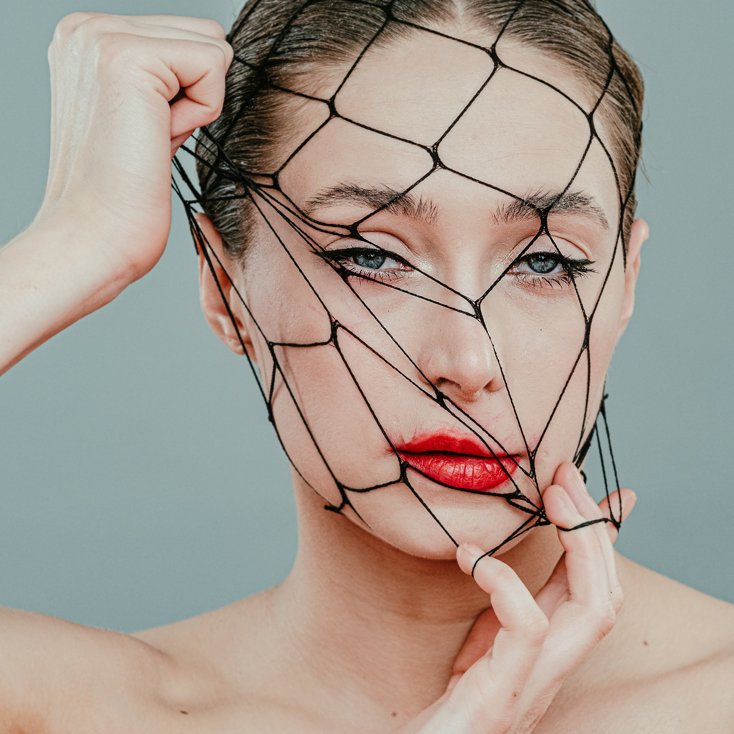 В сетке. Professional photoartist in St. Petersburg (wedding, reportage, portrait, model book, love story) Alexander Shvedov