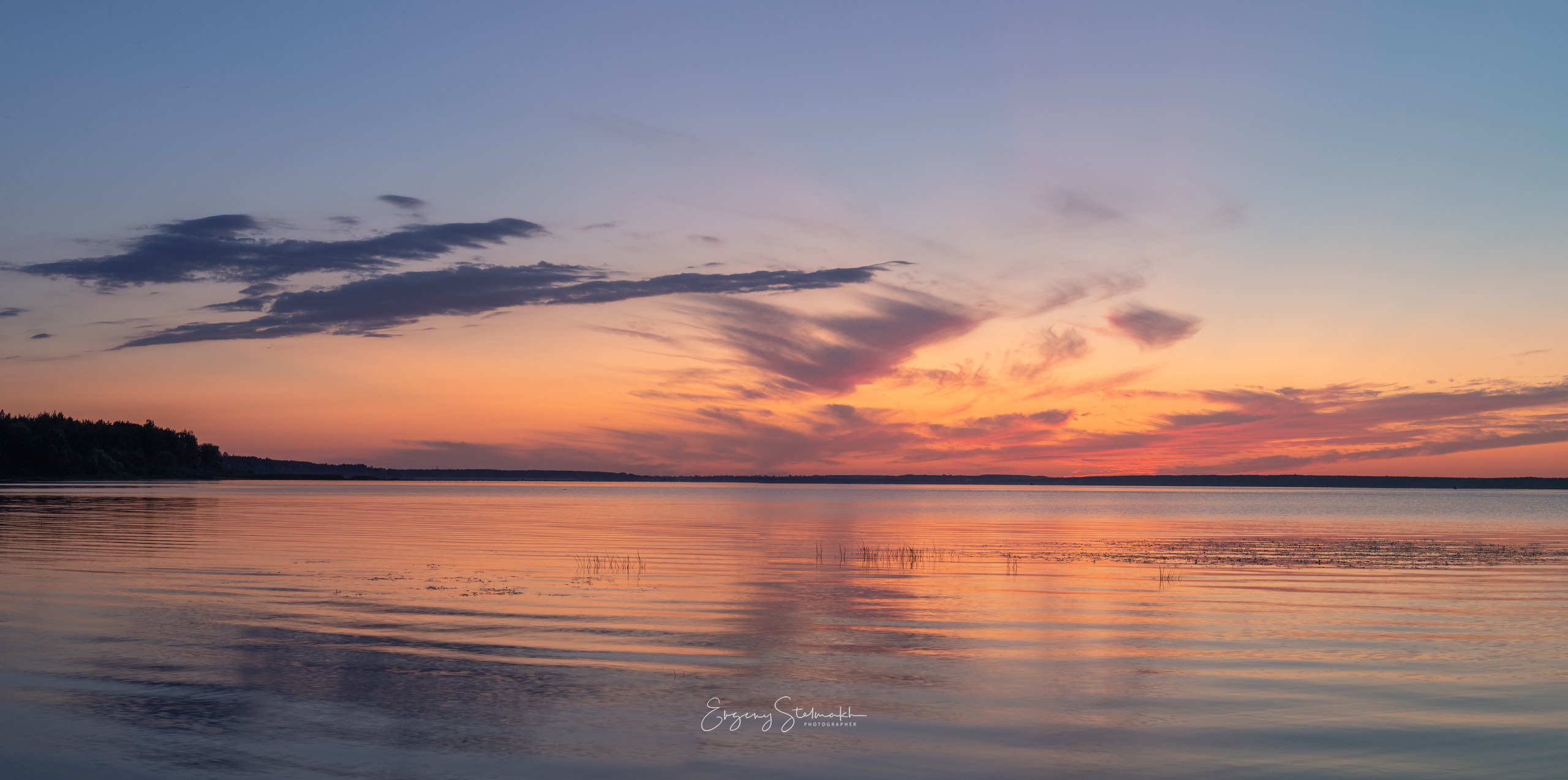 Закат на вилейском 11 августа 2019 г.
