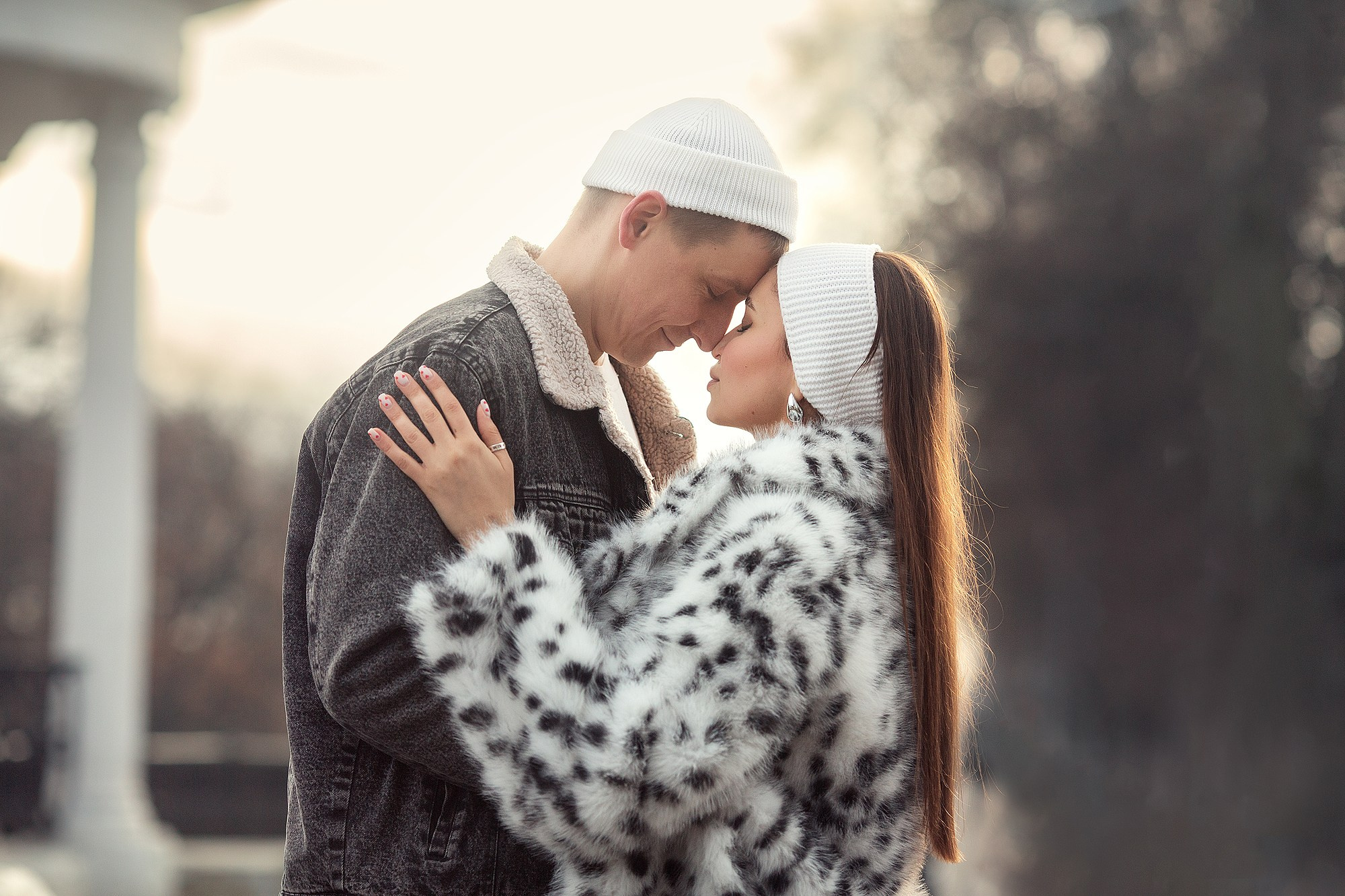 Красивая лав стори с четвероногим другом. Семейный фотограф Татьяна Надеждина | Москва, Московская область, Ярославль