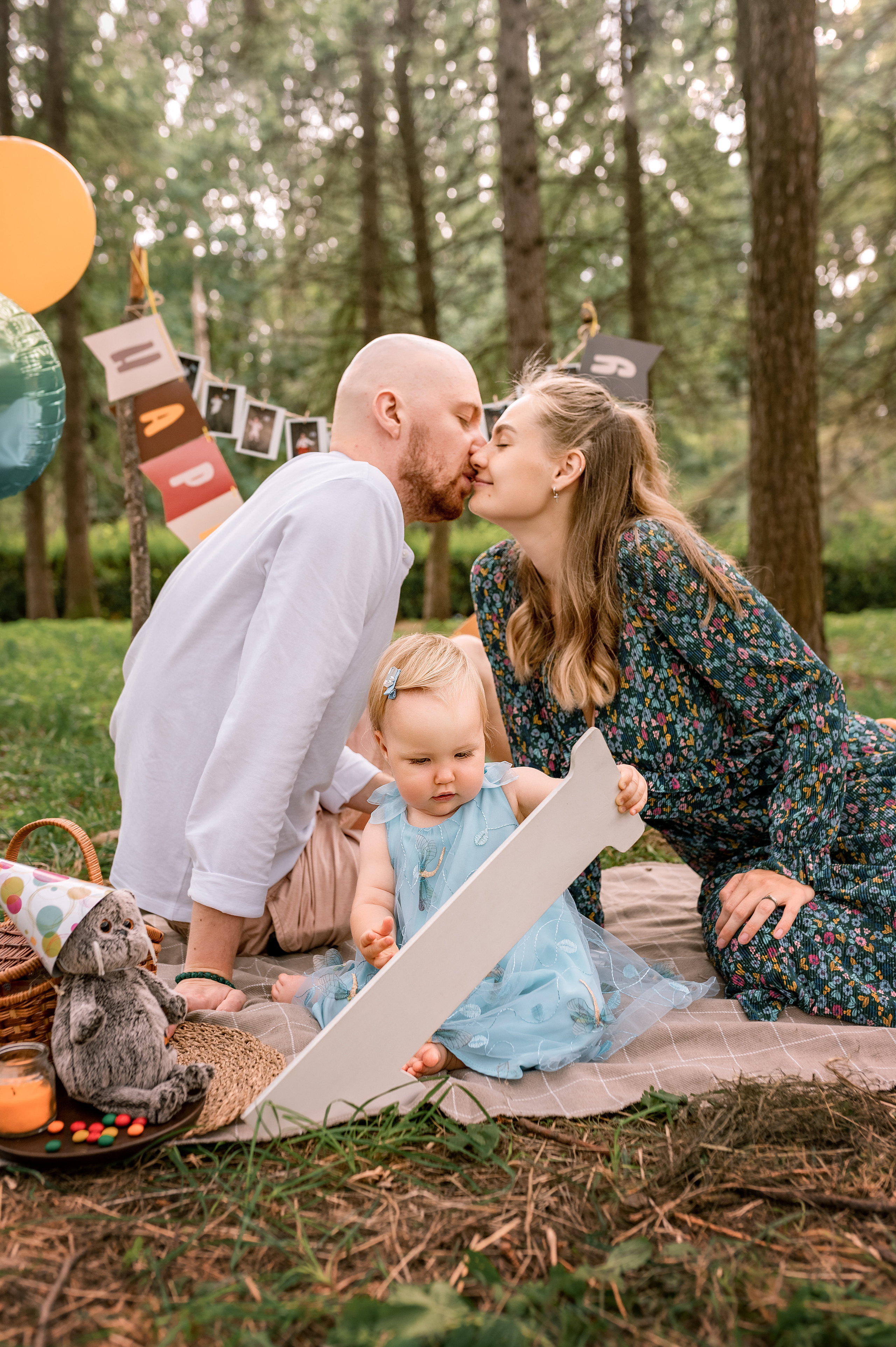 Вере 1 годик. Семейный и детский фотограф в Туле