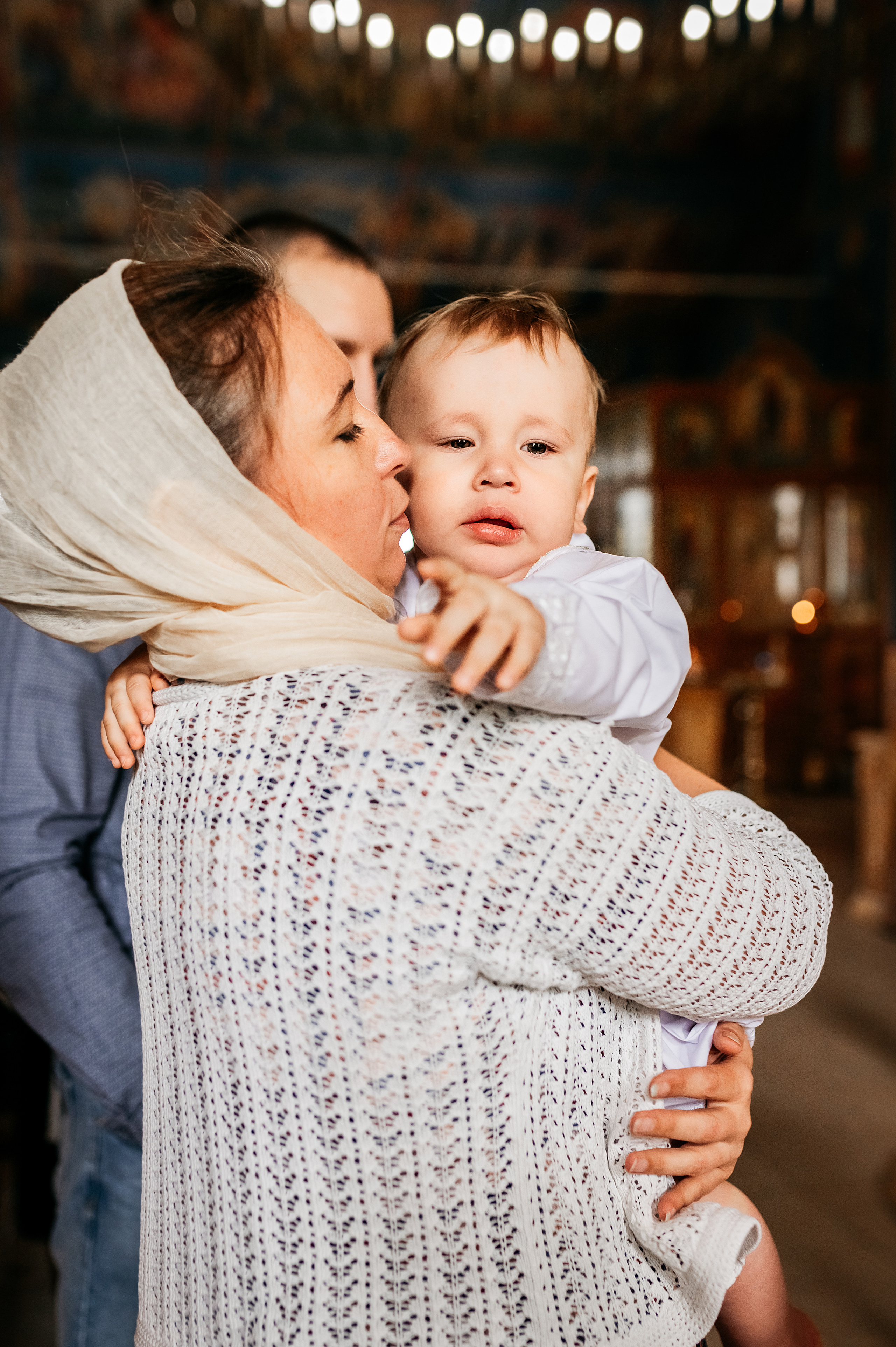 Таинство Крещения Константина //// Богородице-Рождественский женский монастырь. Семейный и детский фотограф в Туле
