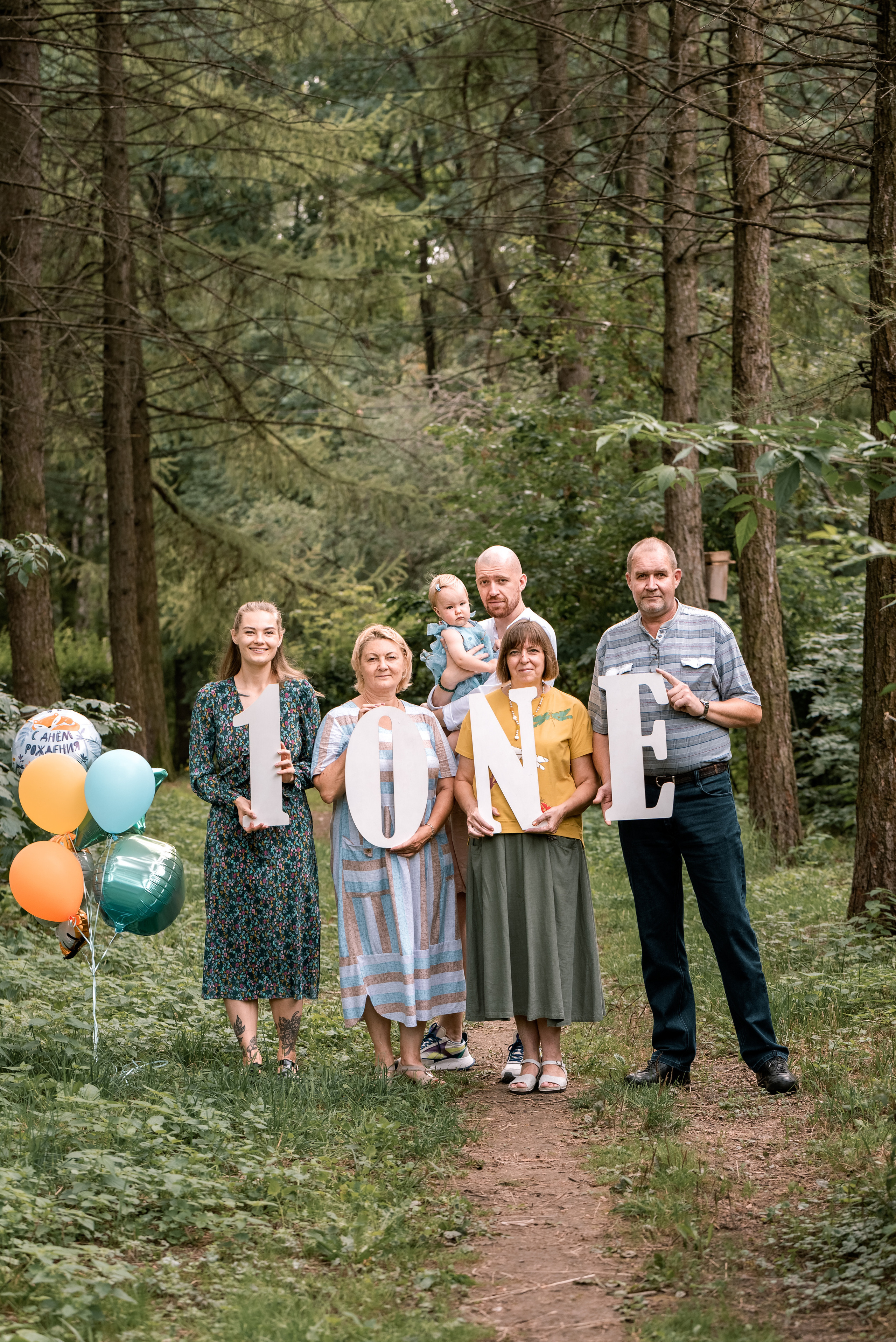 Вере 1 годик. Семейный и детский фотограф в Туле
