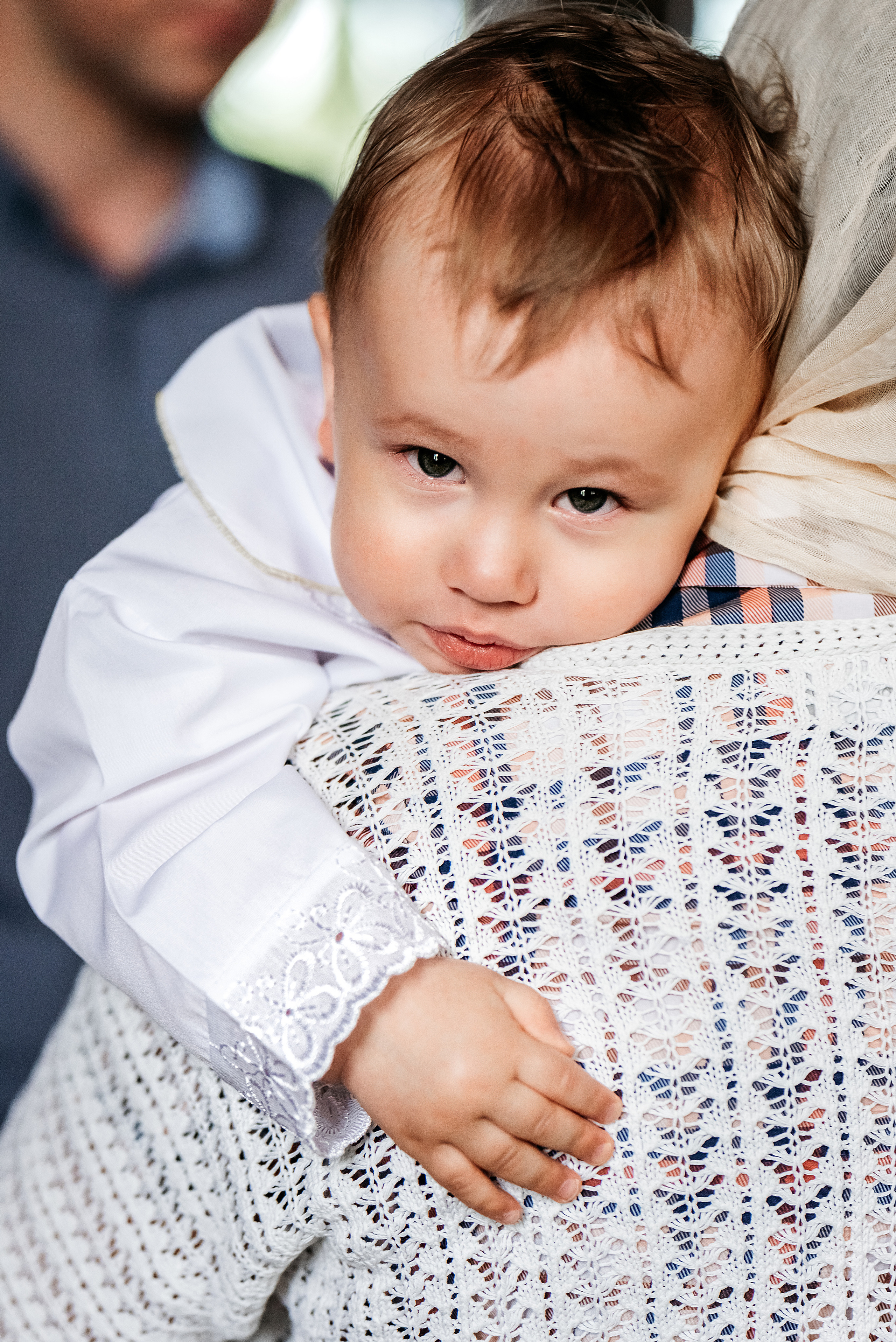 Таинство Крещения Константина //// Богородице-Рождественский женский монастырь. Семейный и детский фотограф в Туле