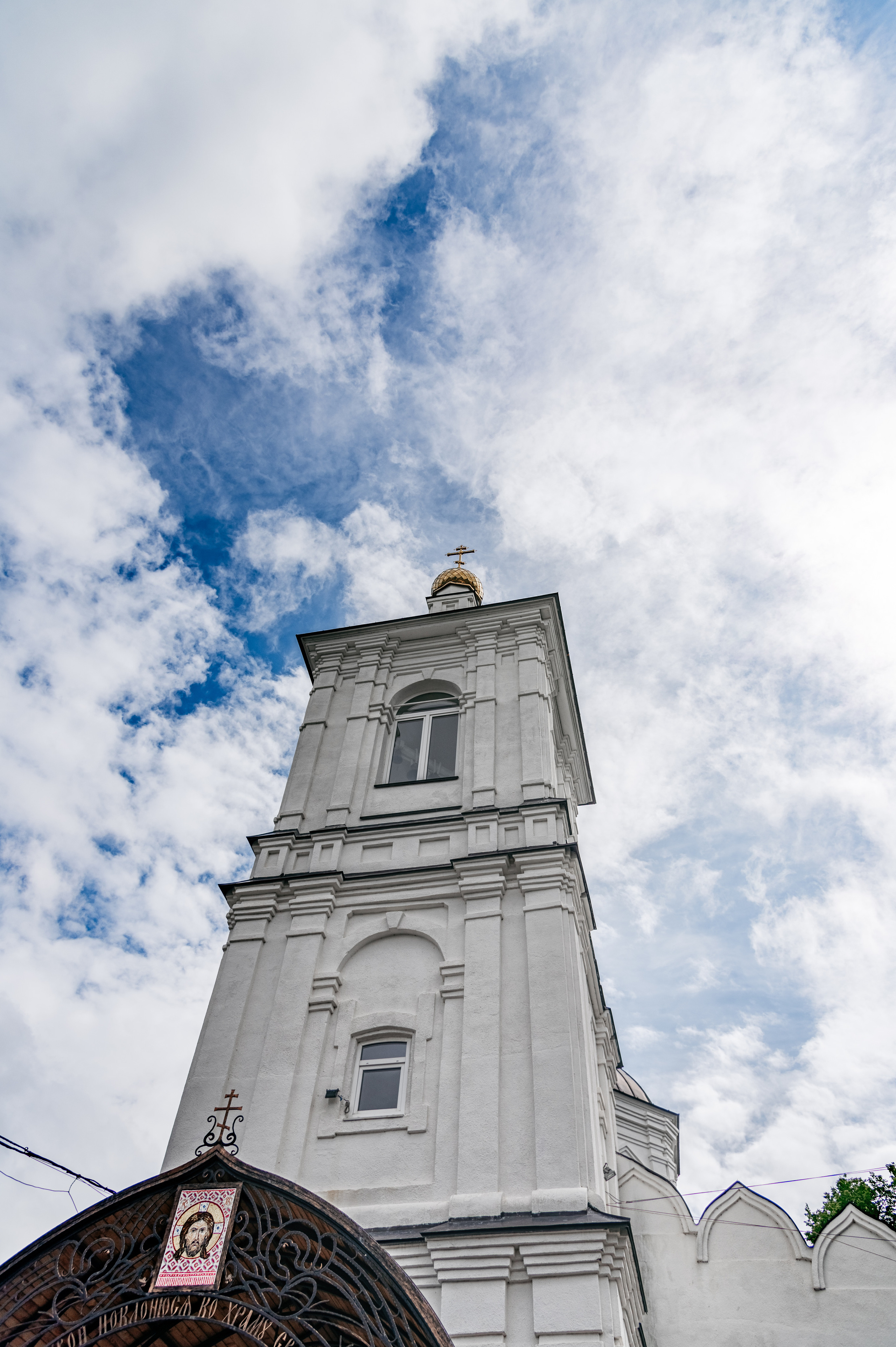 Таинство Крещения Константина //// Богородице-Рождественский женский монастырь. Семейный и детский фотограф в Туле