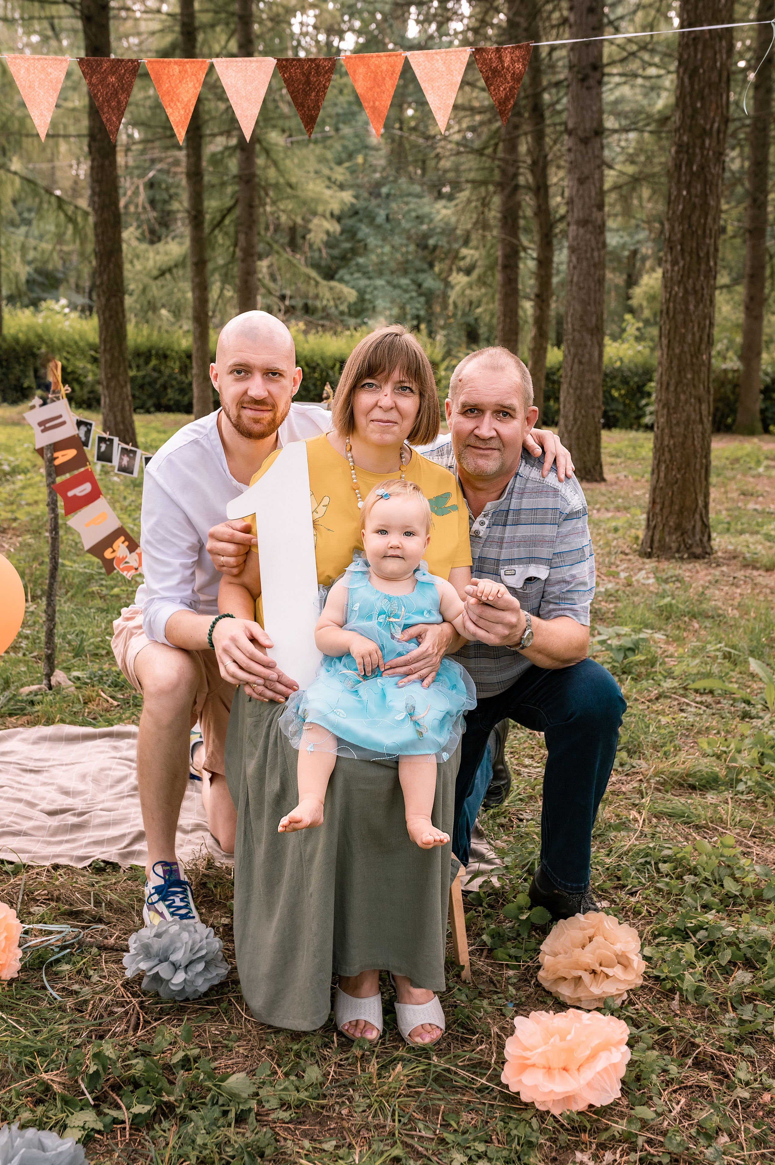 Вере 1 годик. Семейный и детский фотограф в Туле