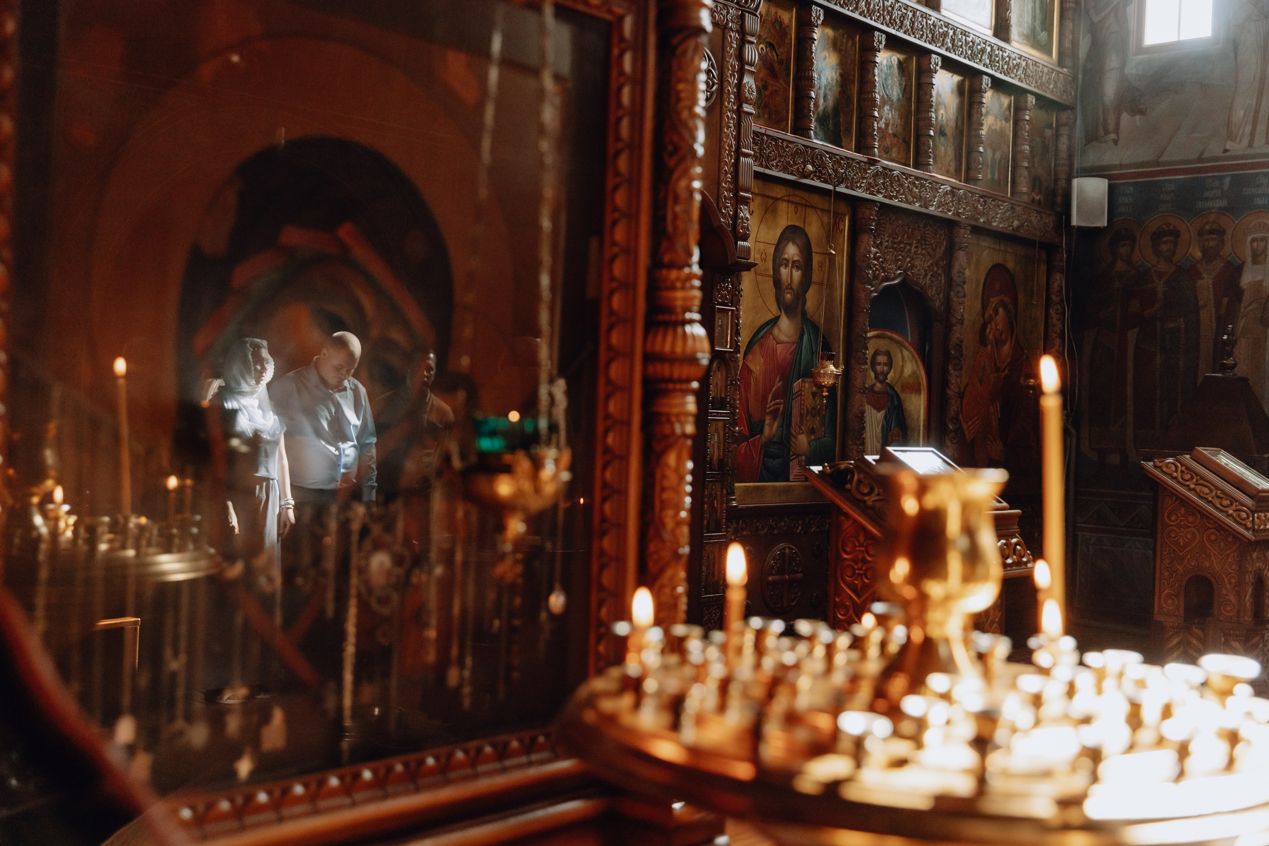 Таинство крещения в Холках. Фотограф Максим Никонов