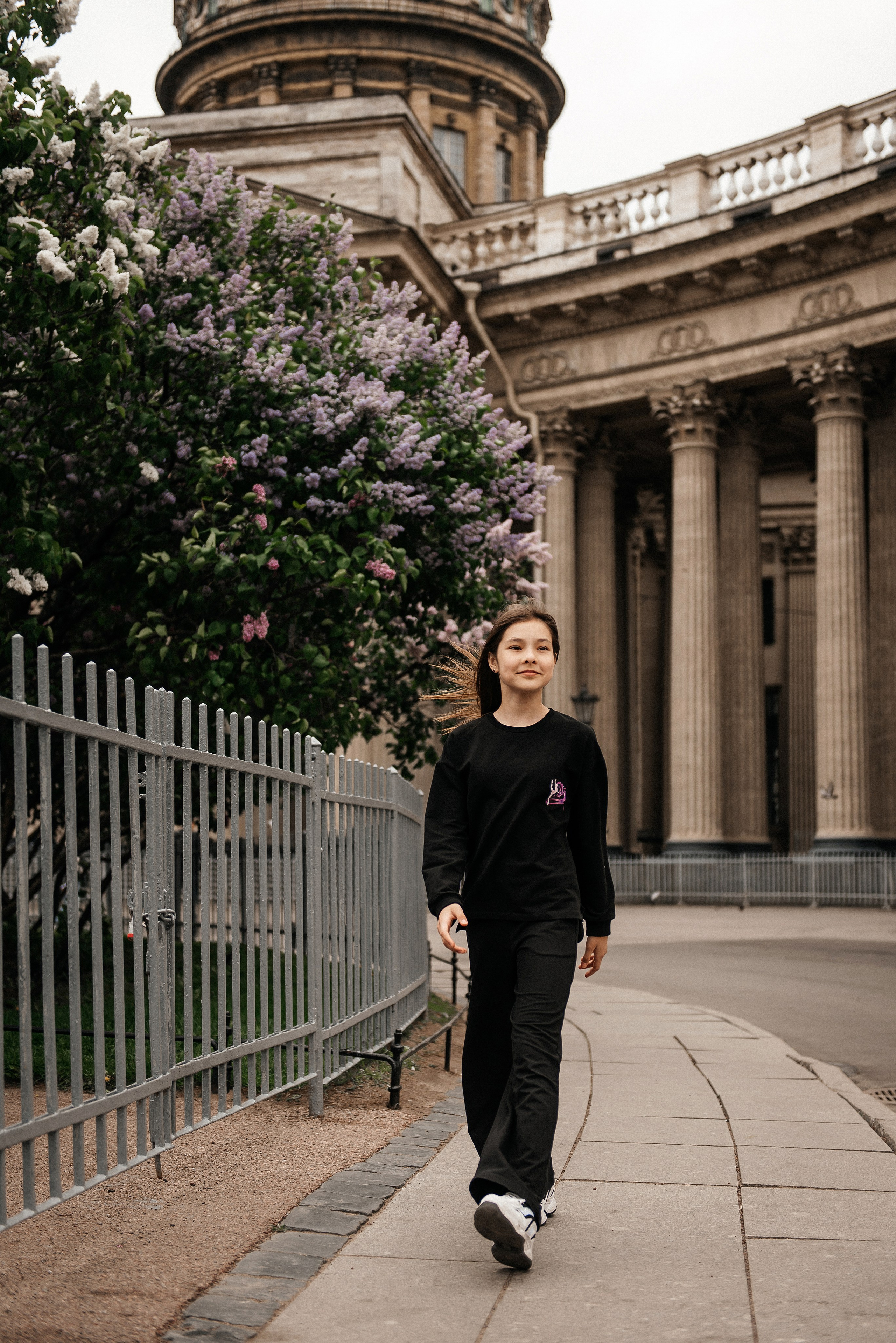 контент фотосъёмка для студии танца у Казанского собора