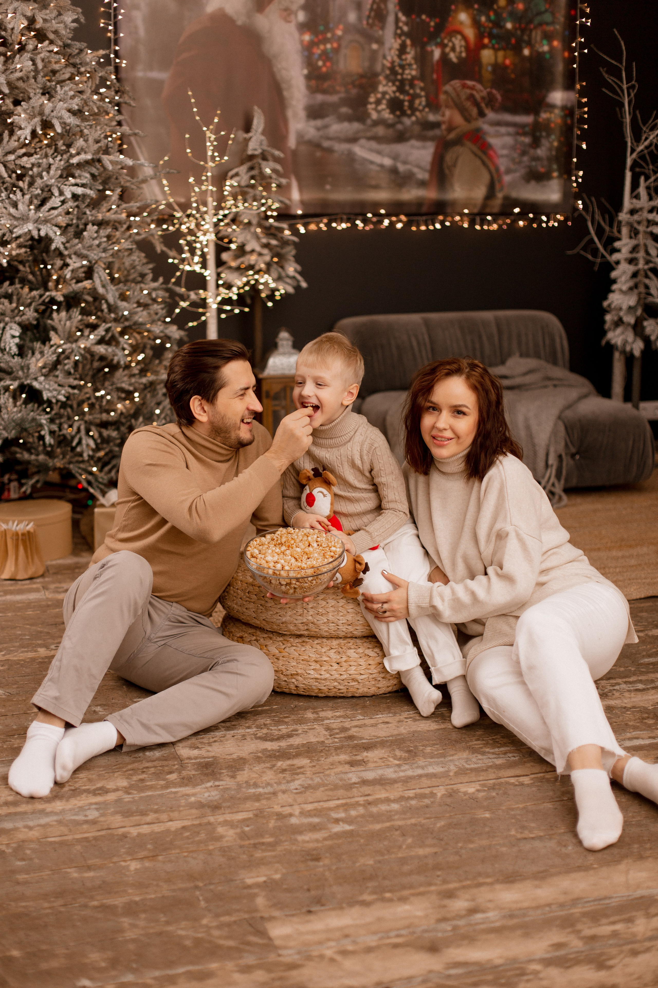 Новогодняя семейная фотосессия. Brand и контент фотограф