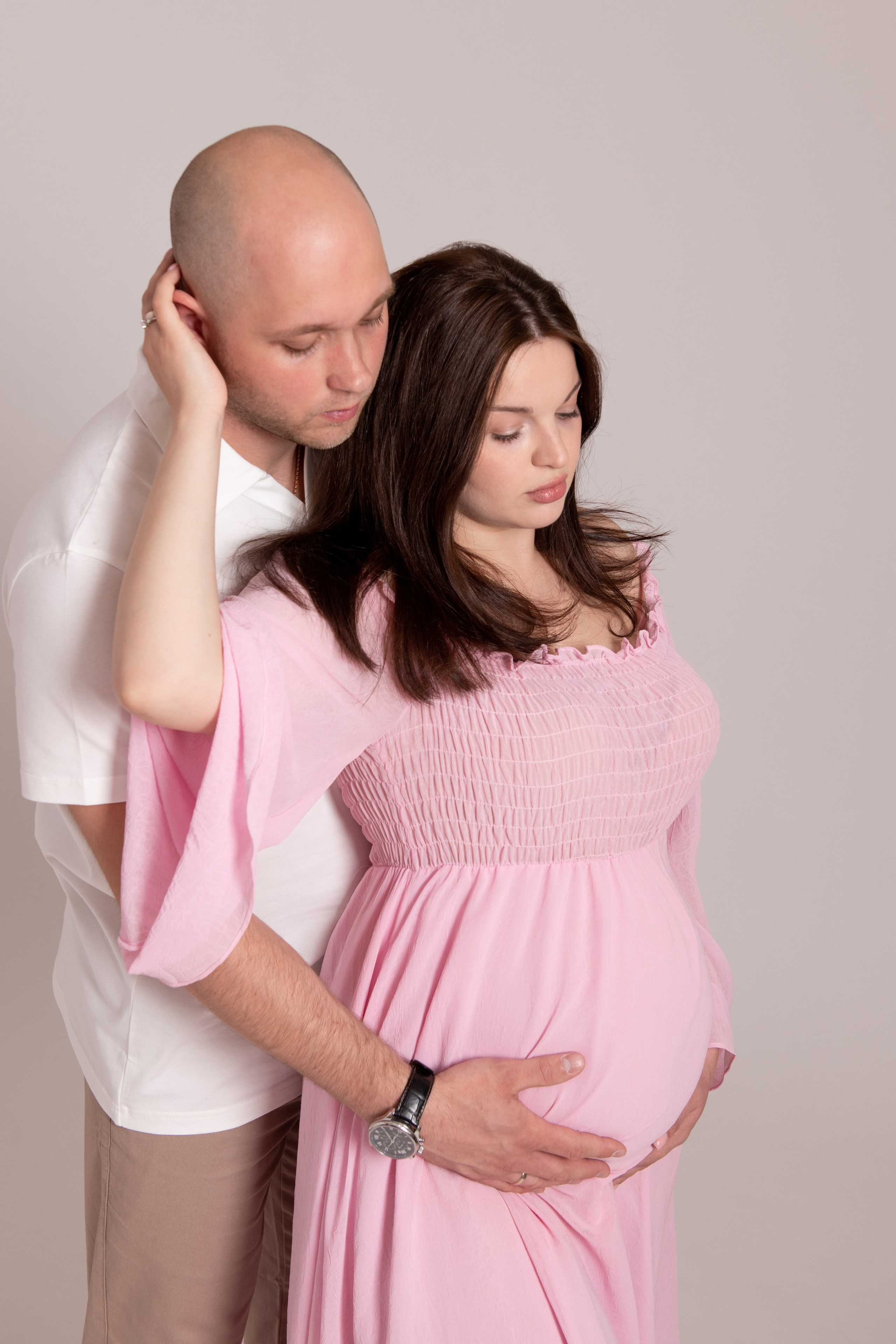 Платья — ткани — аксессуары. Фотосессия беременности — Крылова Натали — Москва