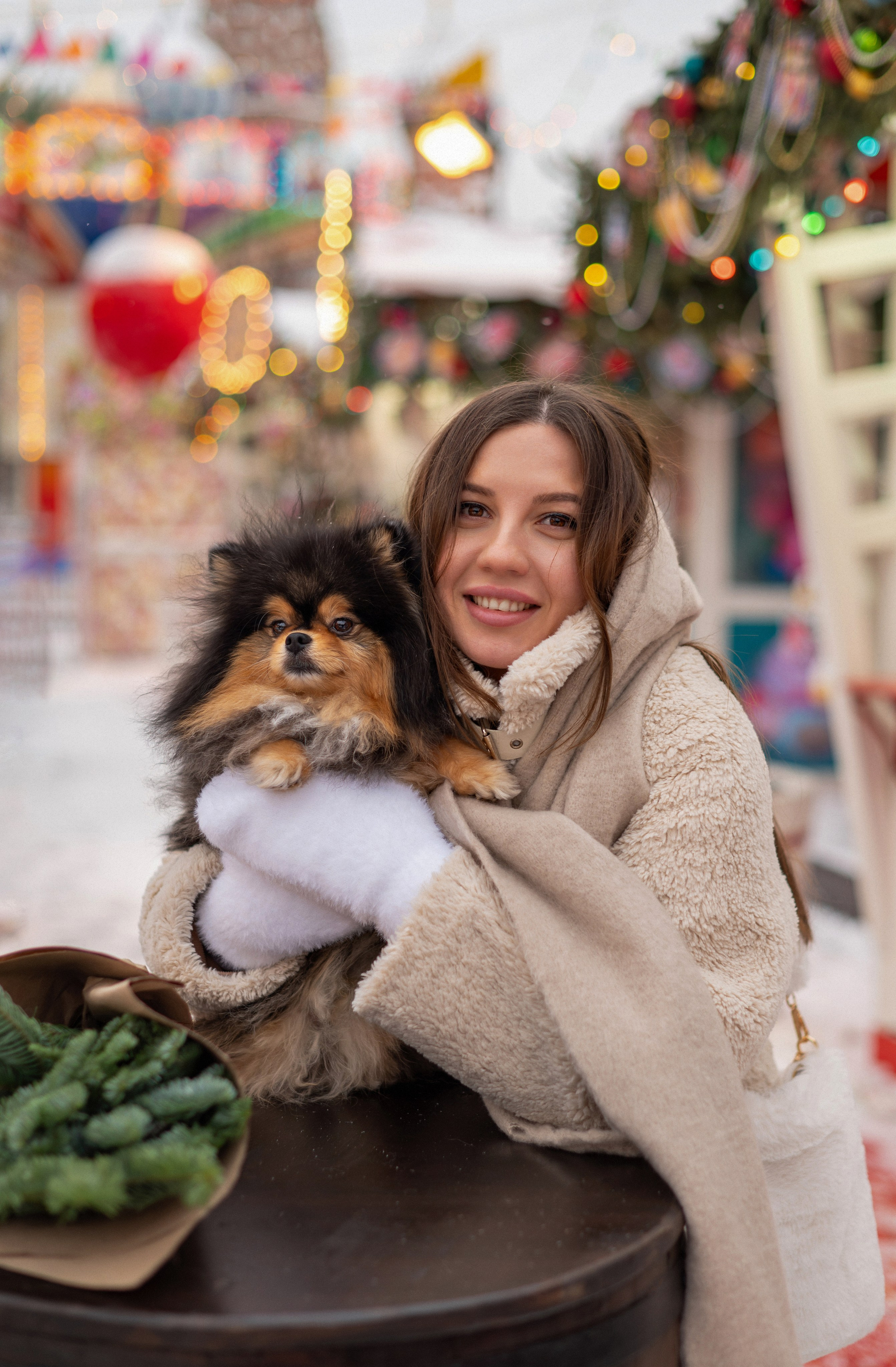 Новогодний Гум Каток. Детский и семейный фотограф г. Москва Оксана Катаджи