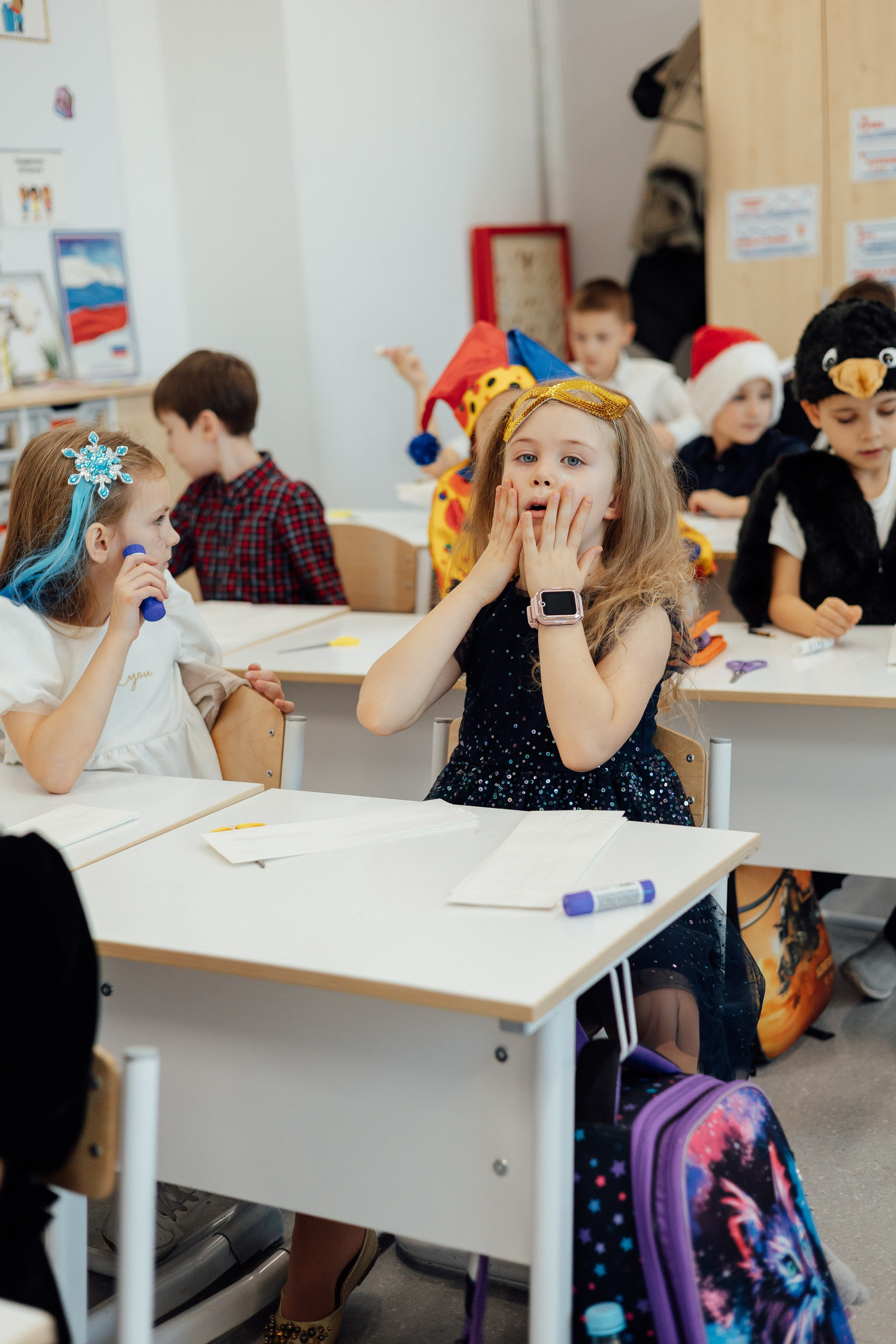 Школьный новогодний праздник. Психолог, фотограф Мария Черницкая