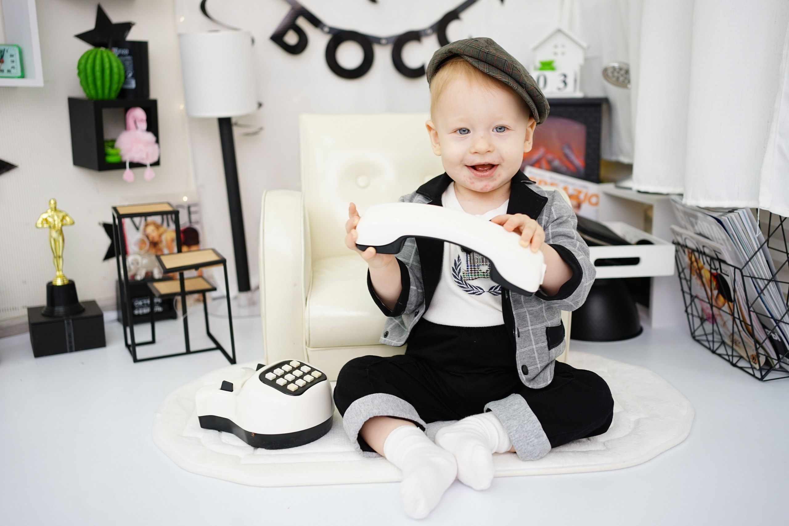 Фотосессия на Годик для Мальчиков. Детская Фотостудия ГОДОВАСИКИ в Санкт-Петербурге фотосесия на годик