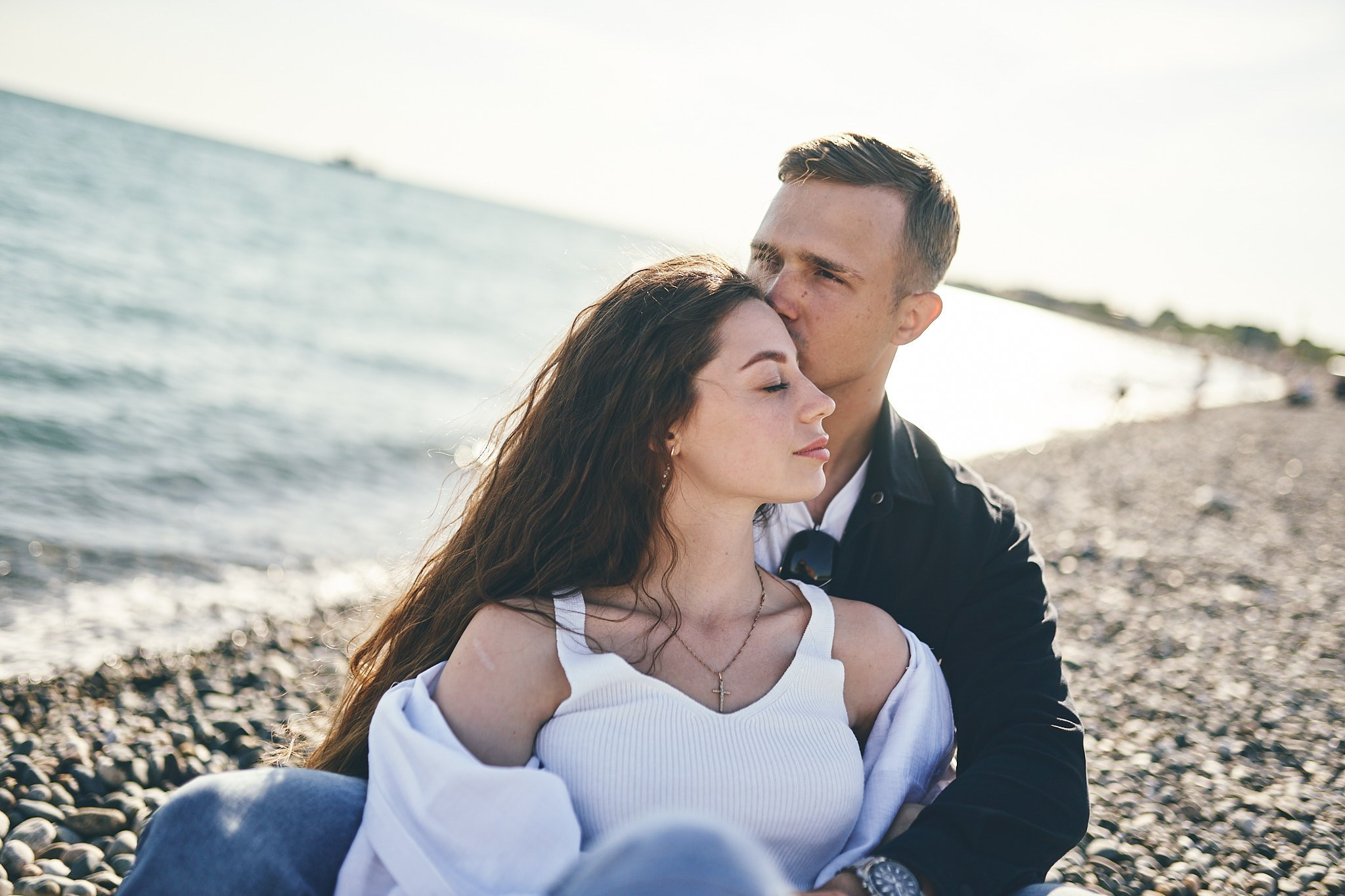 Love story в Сочи на берегу моря. Фотограф в Сочи Катя Гончарова