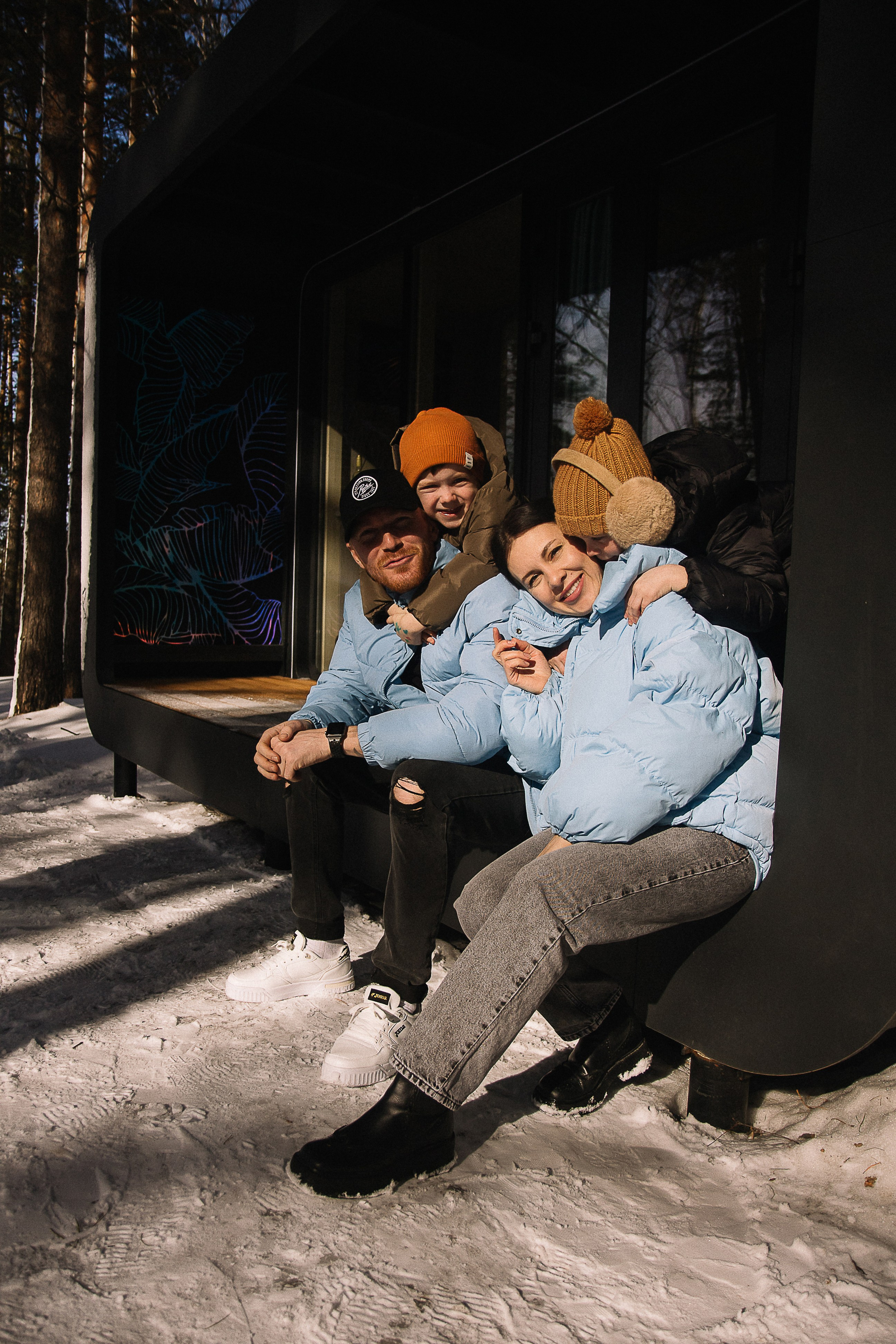 Фотосессия в загородном отеле Томск. Семейный фотограф в Томске Максимова Екатерина