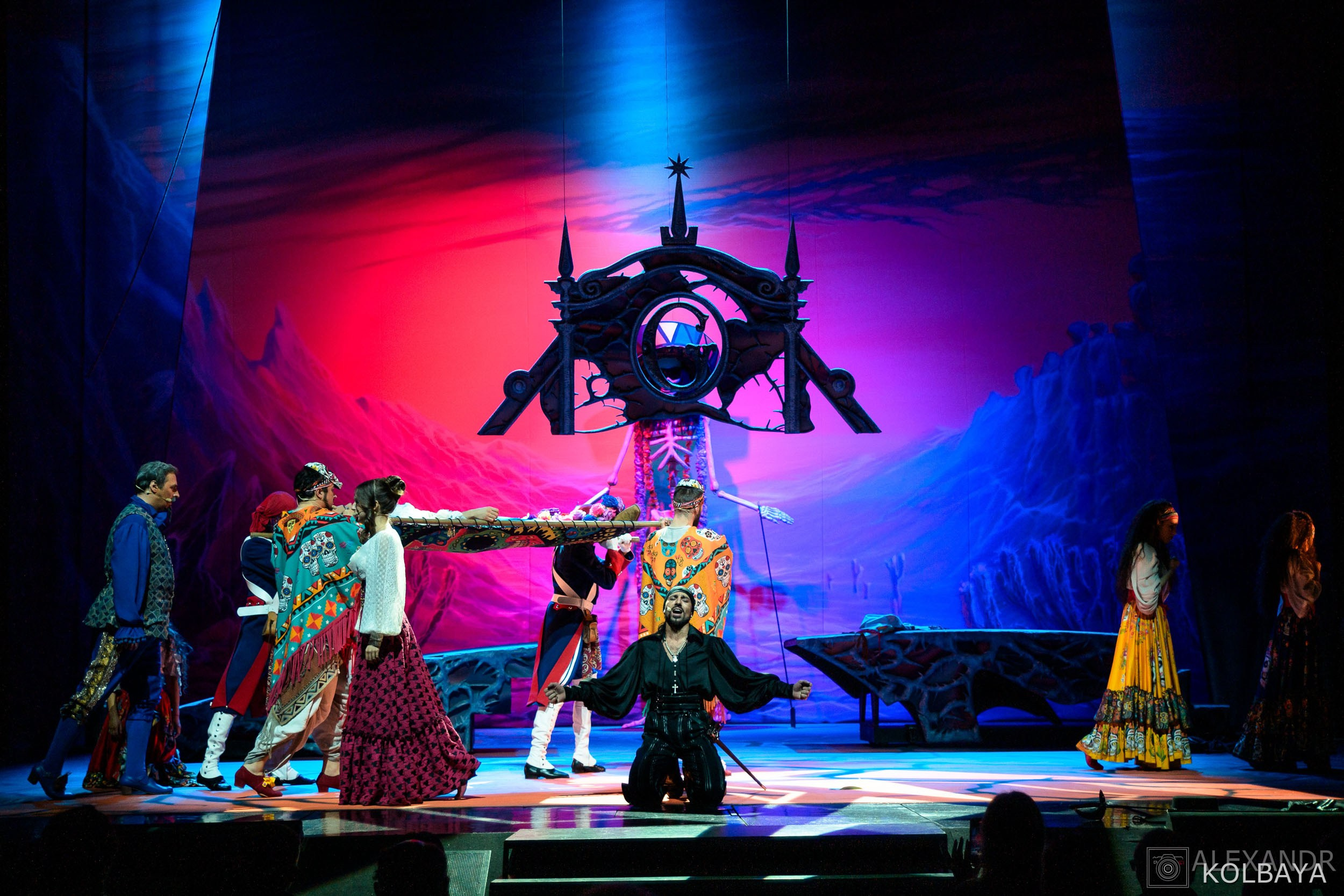 Мюзикл Зорро. Концертный и театральный репортажный фотограф в Москве Александр Колбая