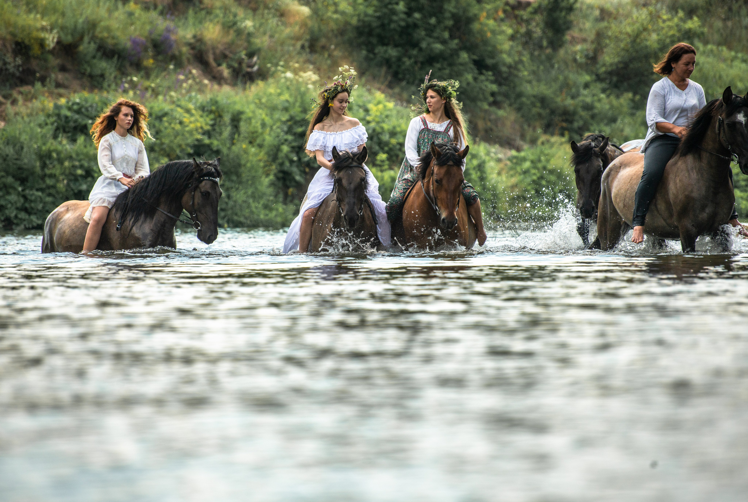 Купала в Родославном. Конный фотограф в Саратове Юлия Иванова
