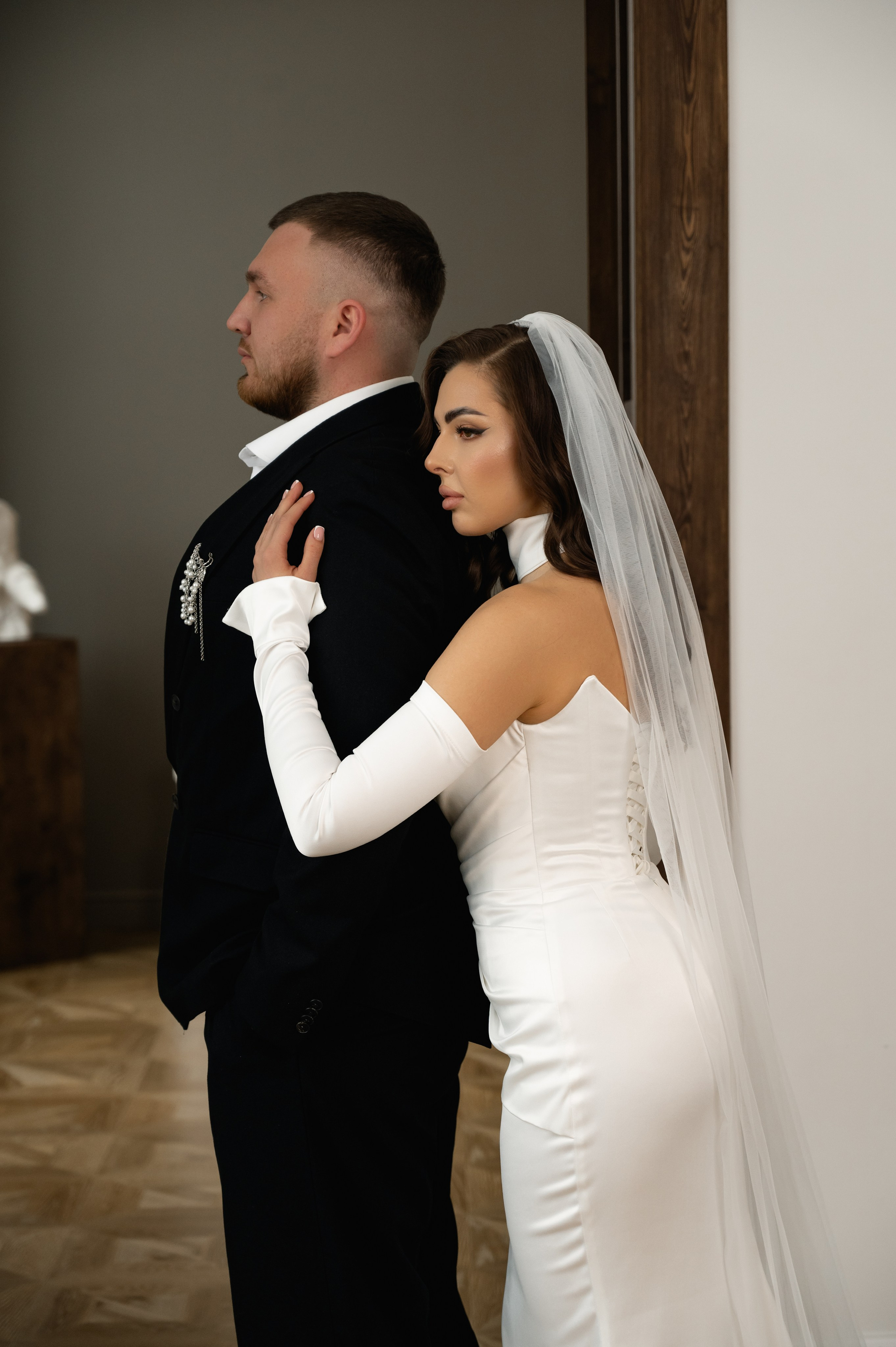 Свадебная фотосессия в студии. Свадебный и семейный фотограф в Краснодаре Алина Мельник