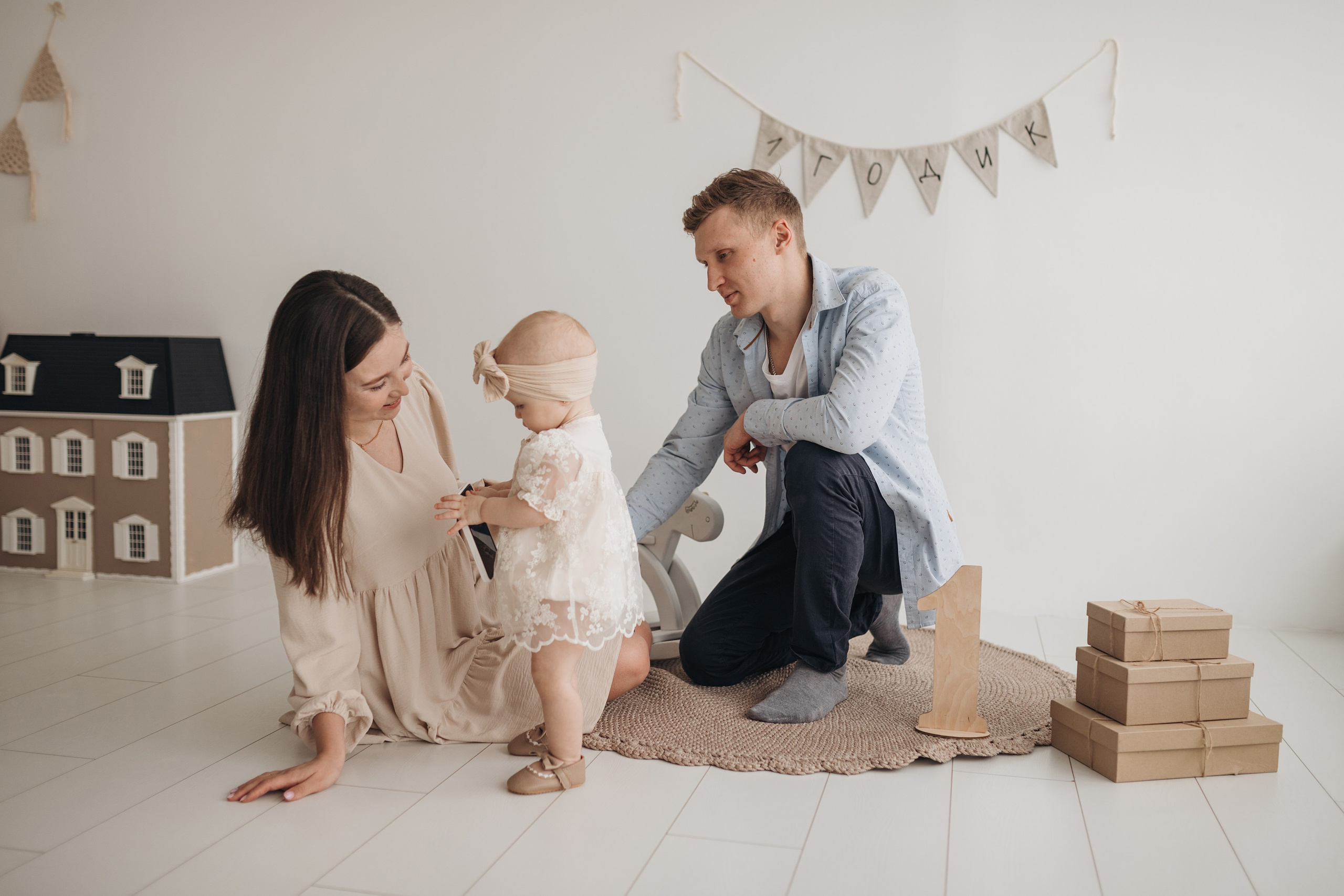 Максим, Ксения и Мария. Регина Мингалимова, семейный и свадебный фотограф в Казани