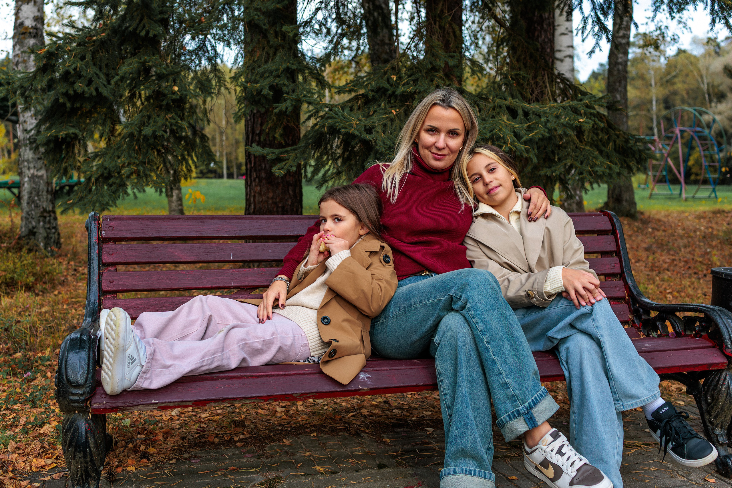 Осенняя фотосъемка в Пушкино Московской области