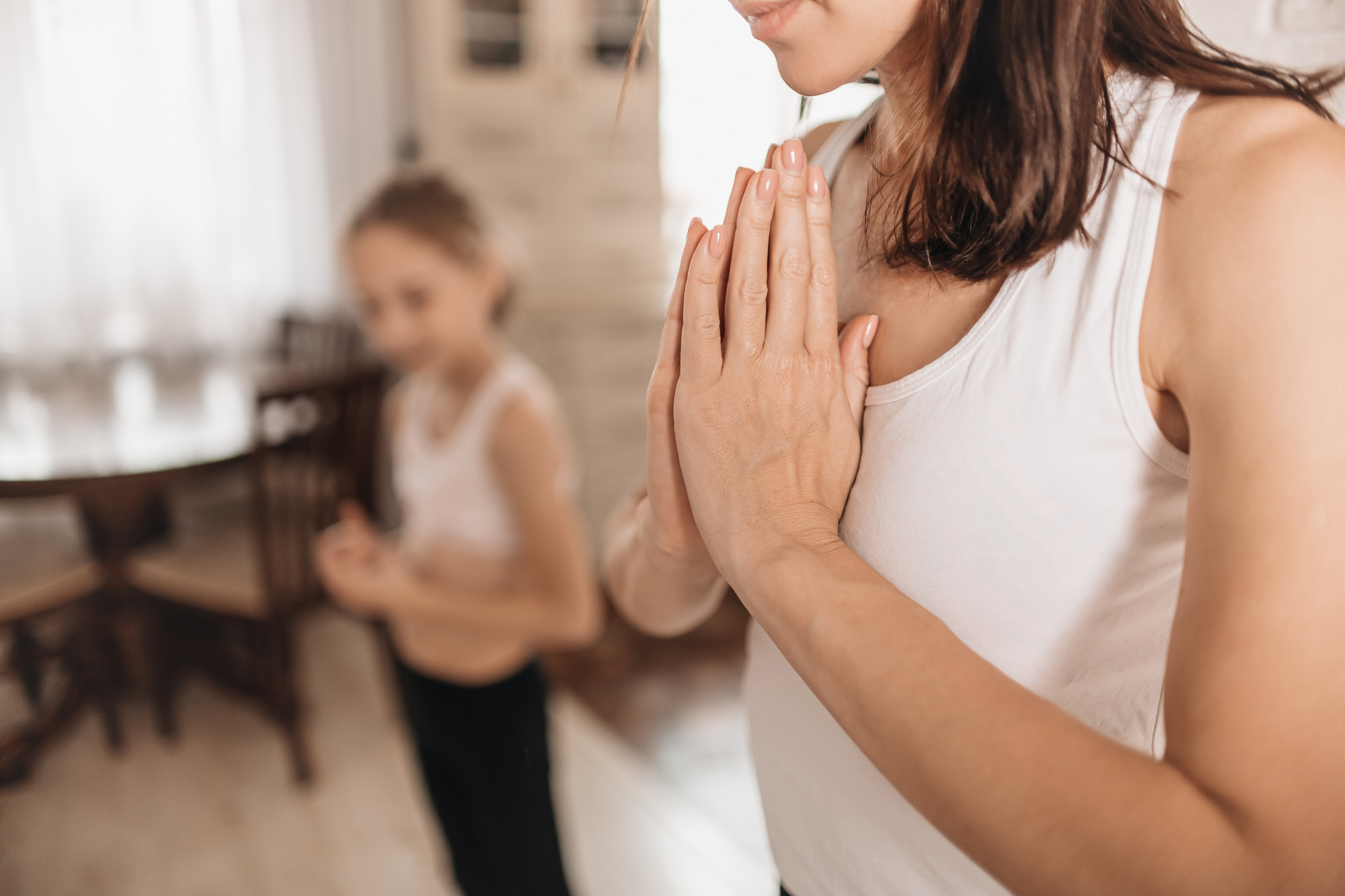 Милая домашняя йога. Женский портрет. Эстетично и немного лично. Владивосток