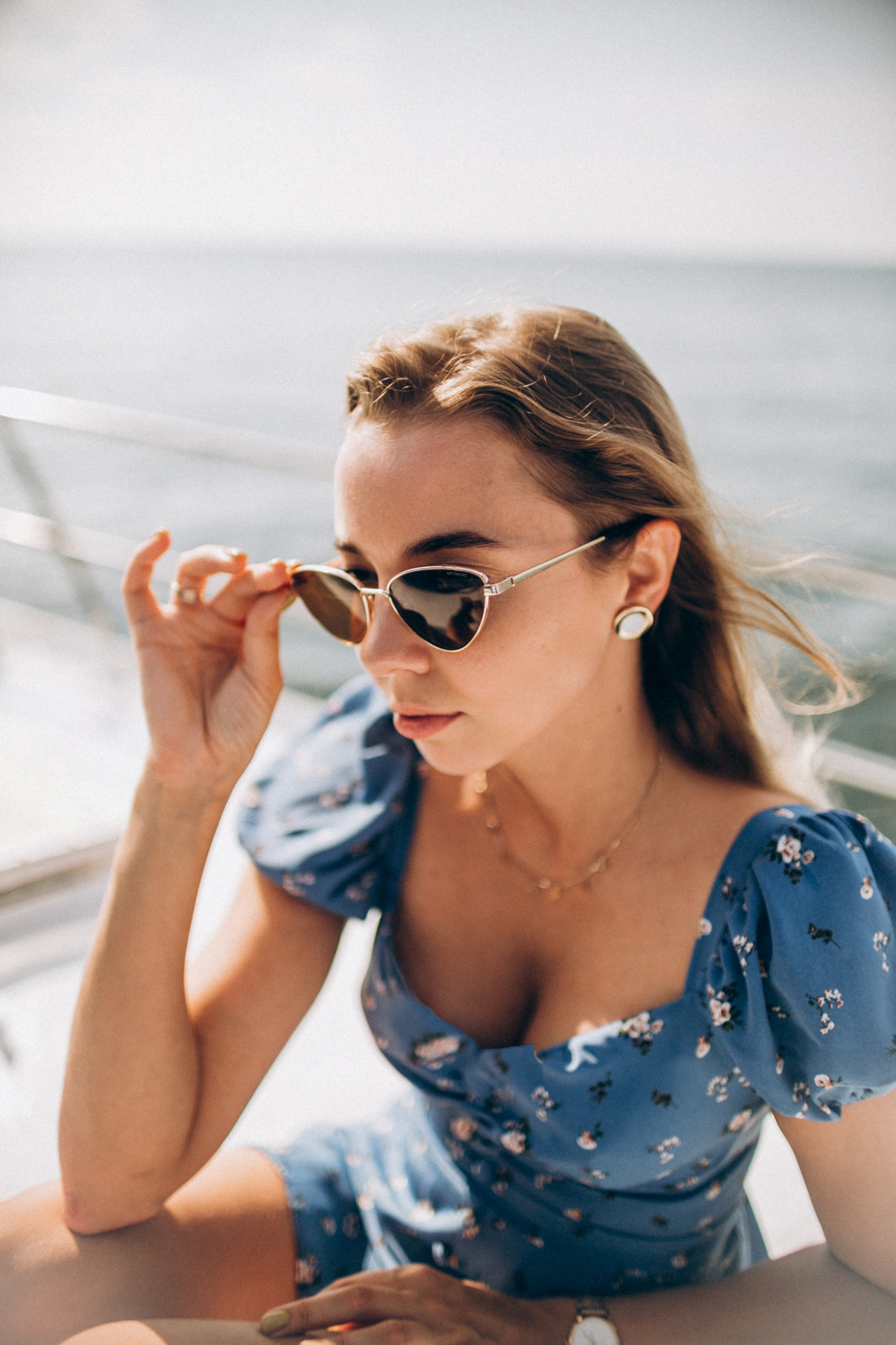 На яхте. Женский портрет. Эстетично и немного лично. Владивосток