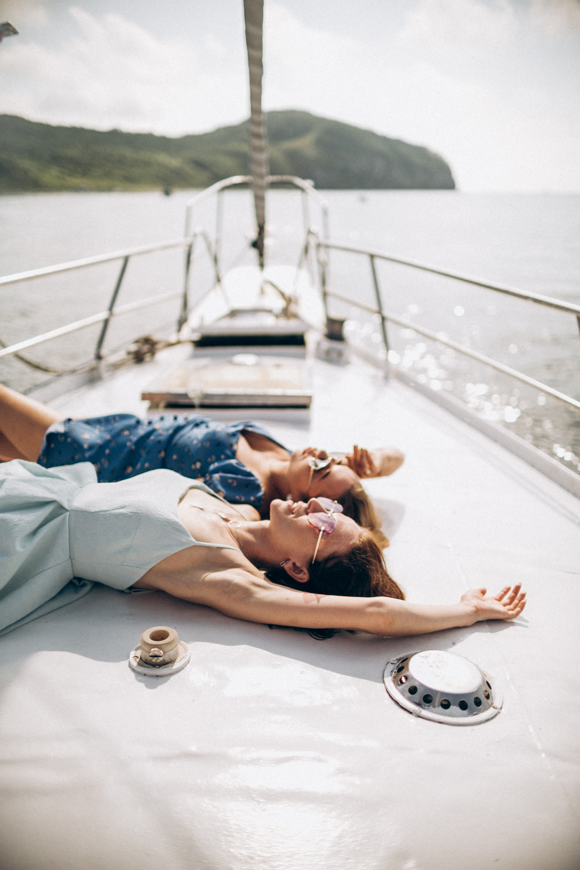 На яхте. Женский портрет. Эстетично и немного лично. Владивосток