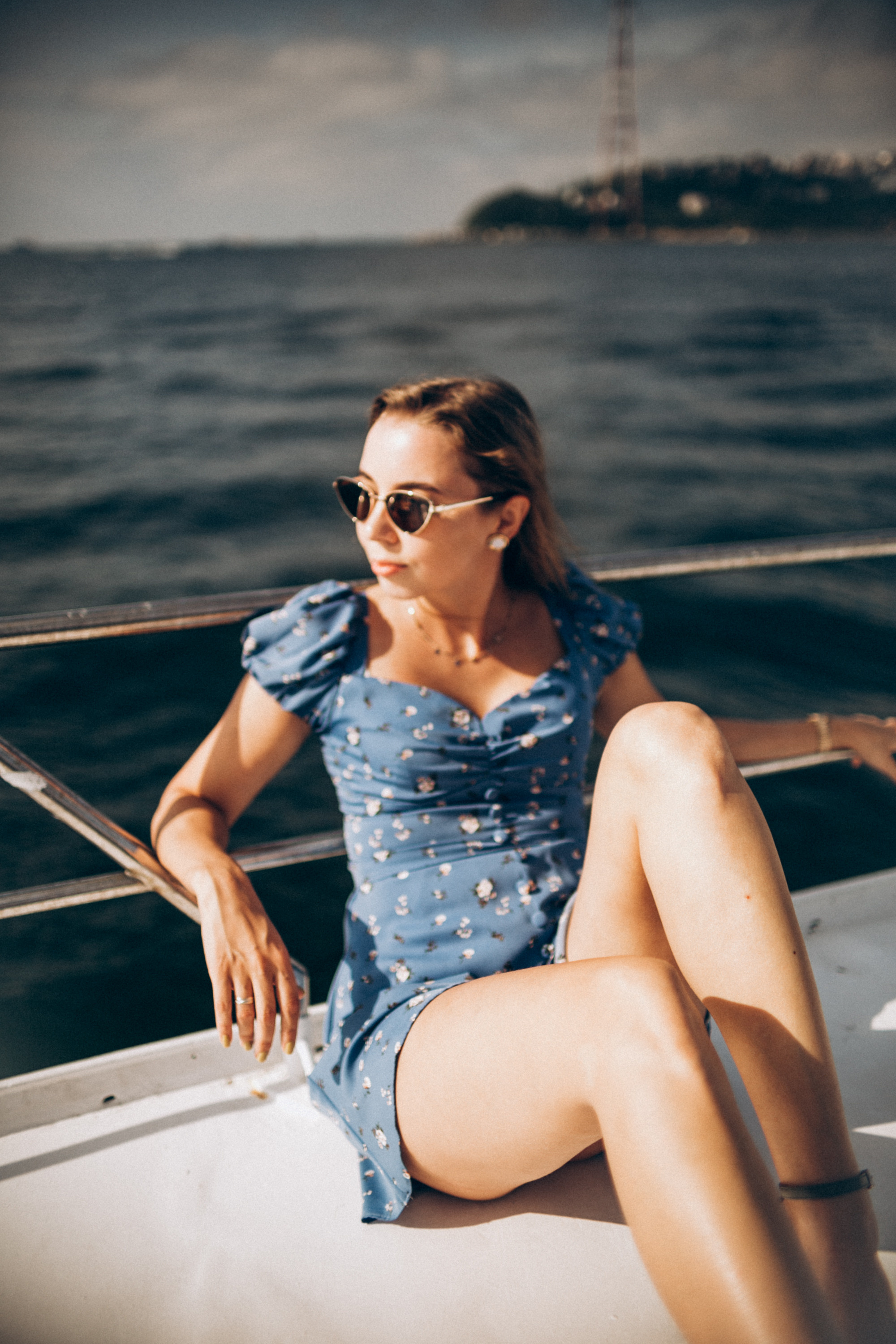 На яхте. Женский портрет. Эстетично и немного лично. Владивосток