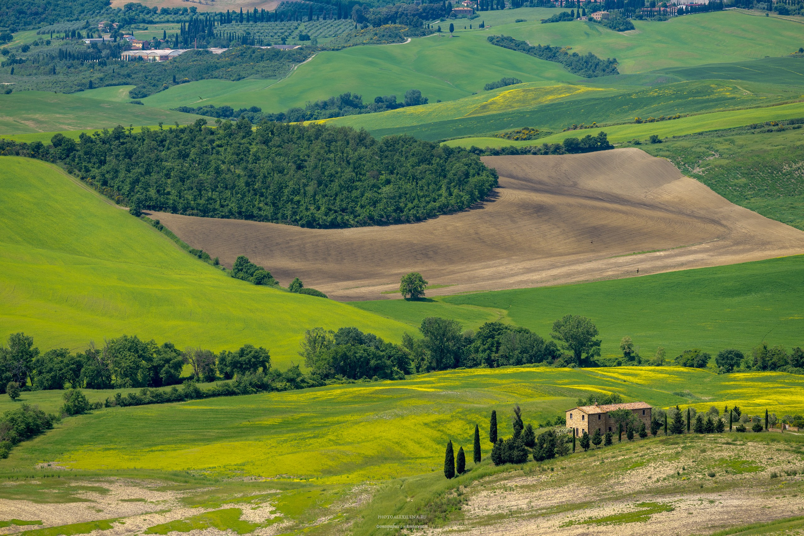 Пиенца и Ареццо. Авторские стильные фотокартины