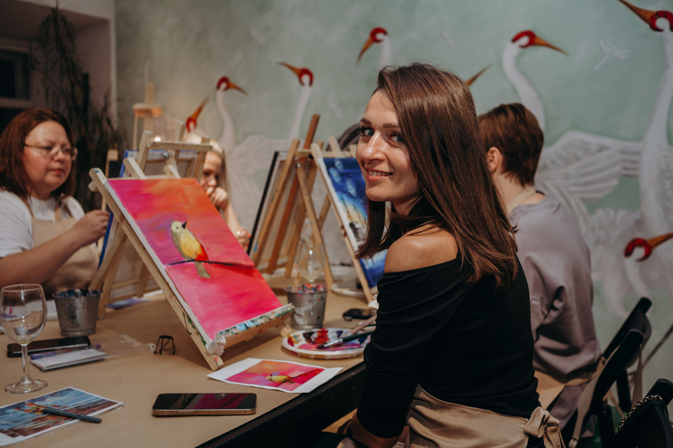 Мастер-класс по живописи. Семейный фотограф во Всеволожске и Санкт-Петербурге Юлия Капустина