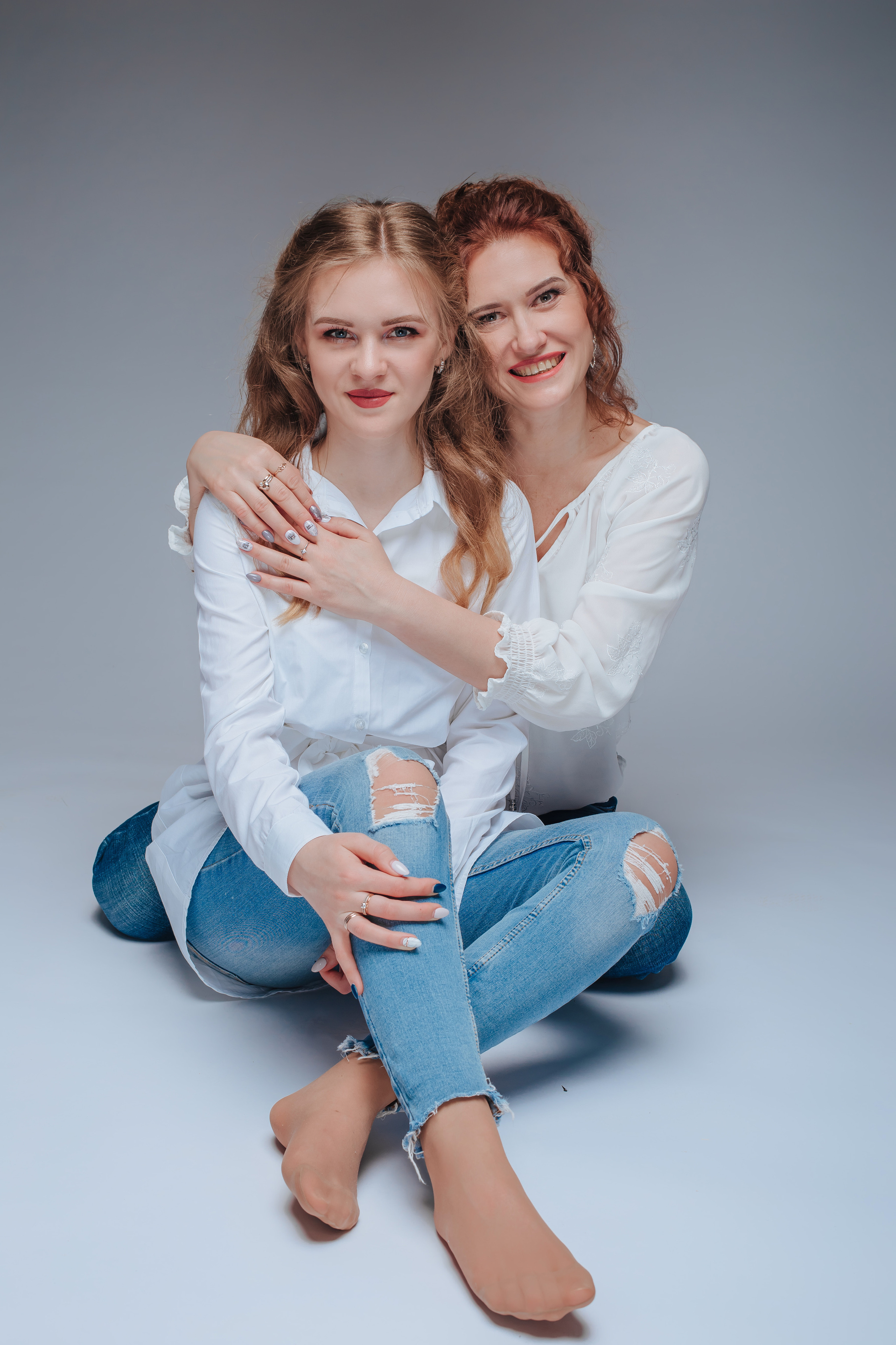 Семейная фотосессия в студии. Саша Бычихина фотограф