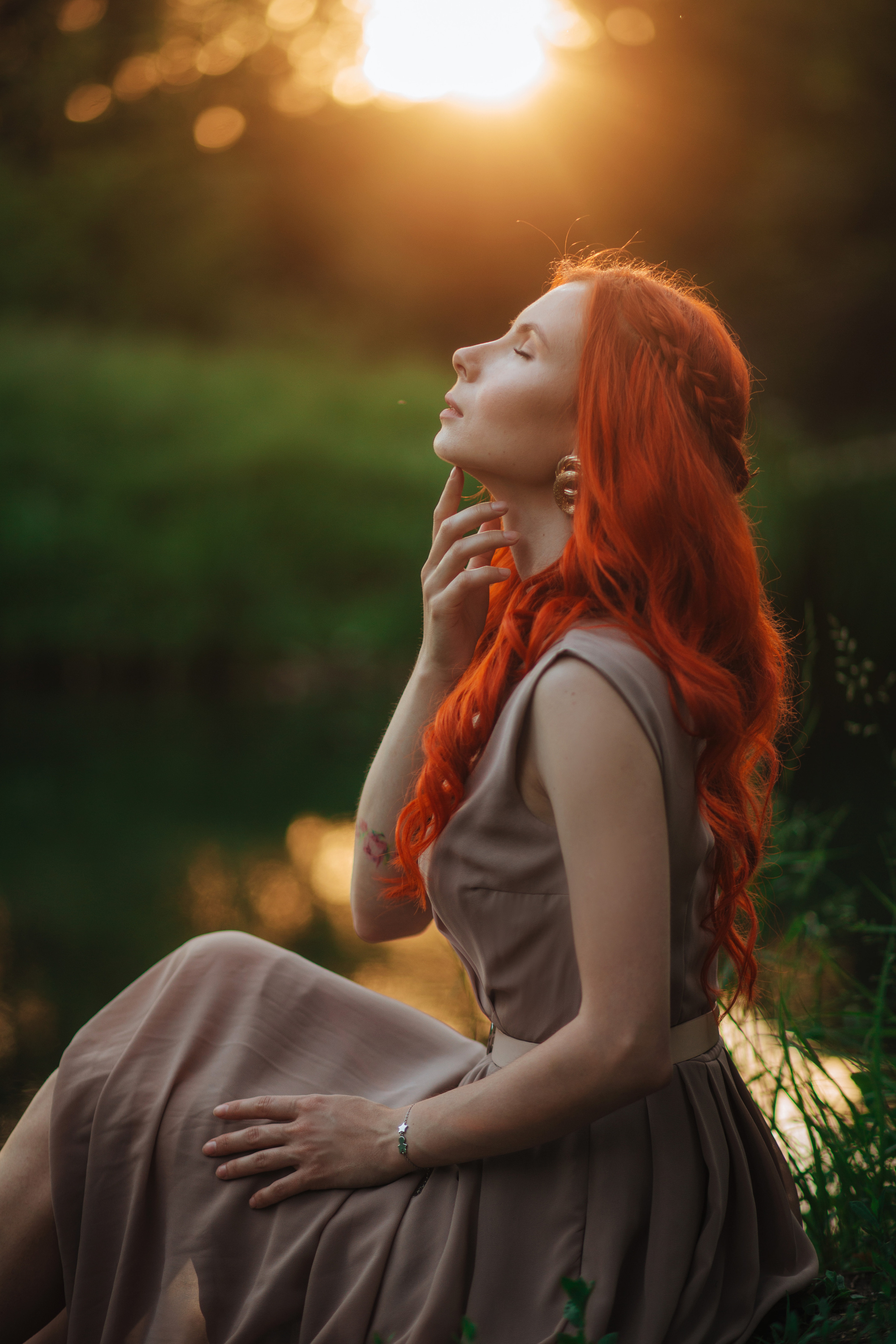 Женский портрет на улице. Саша Бычихина фотограф