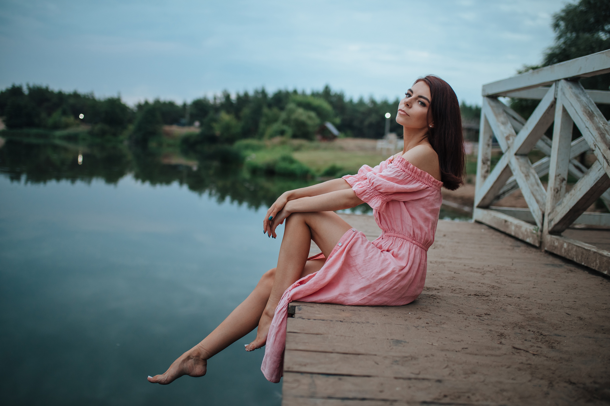 Женский портрет на улице. Саша Бычихина фотограф