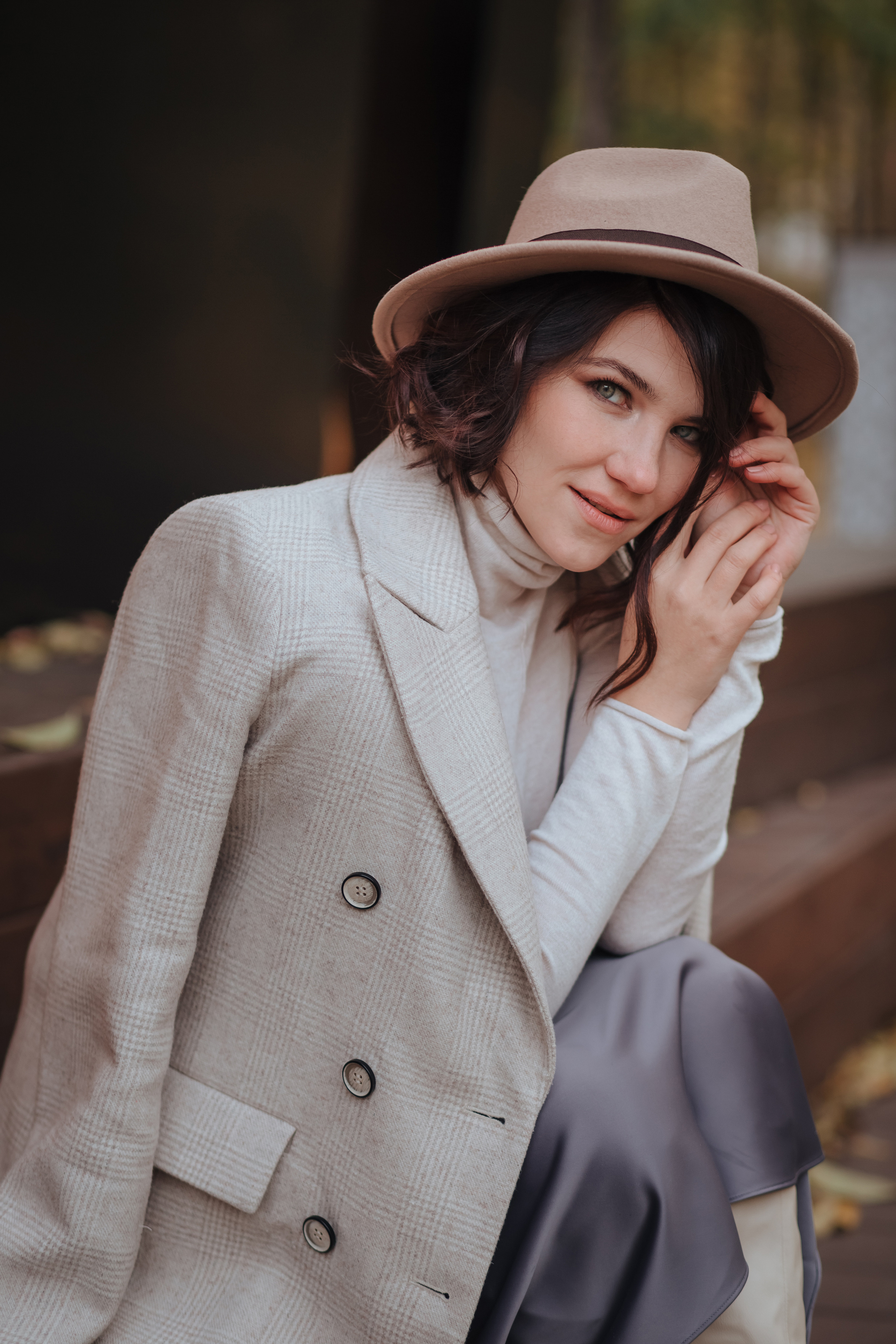 Женский портрет на улице. Саша Бычихина фотограф