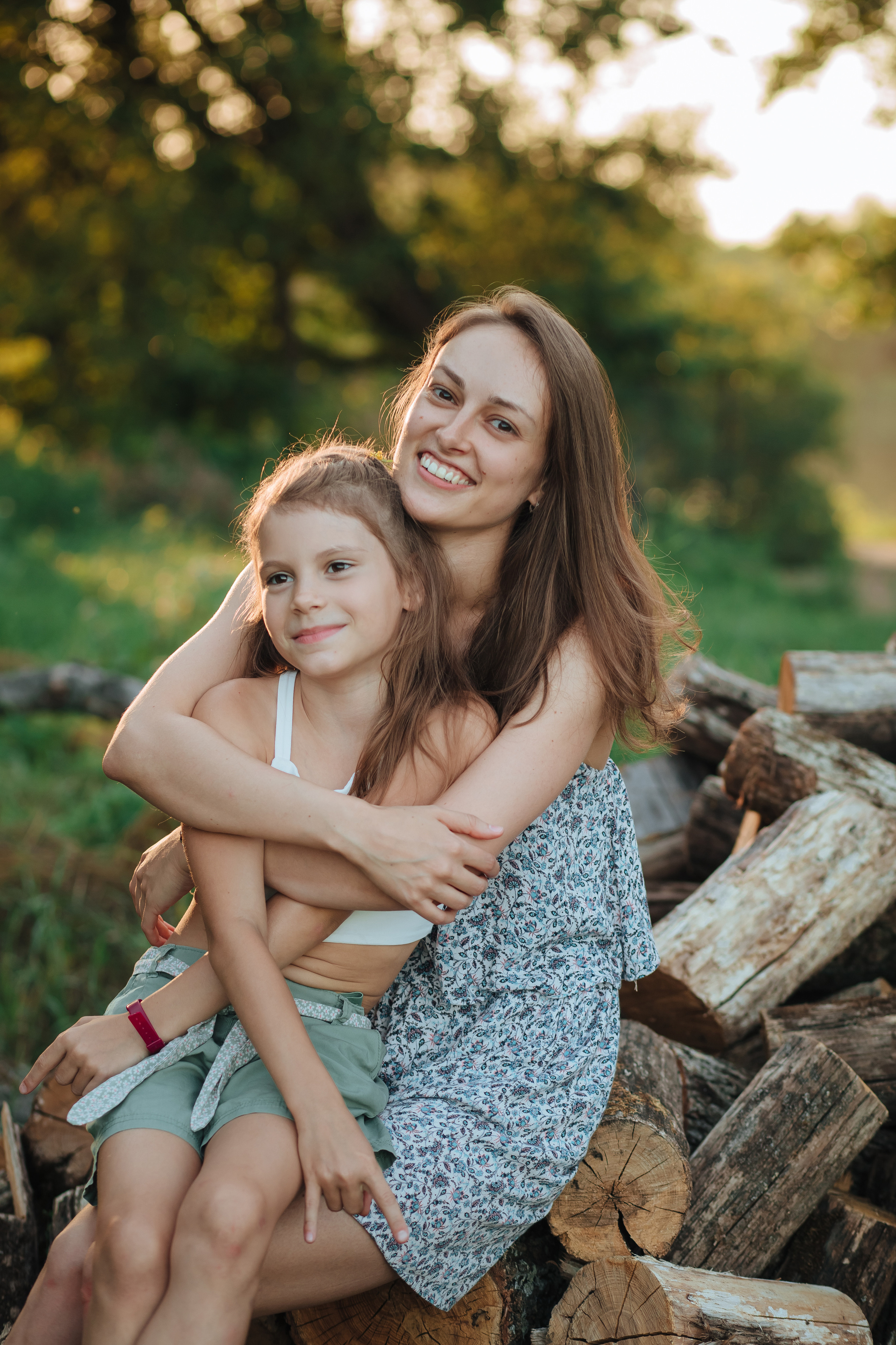 Семейная фотосессия на природе. Саша Бычихина фотограф