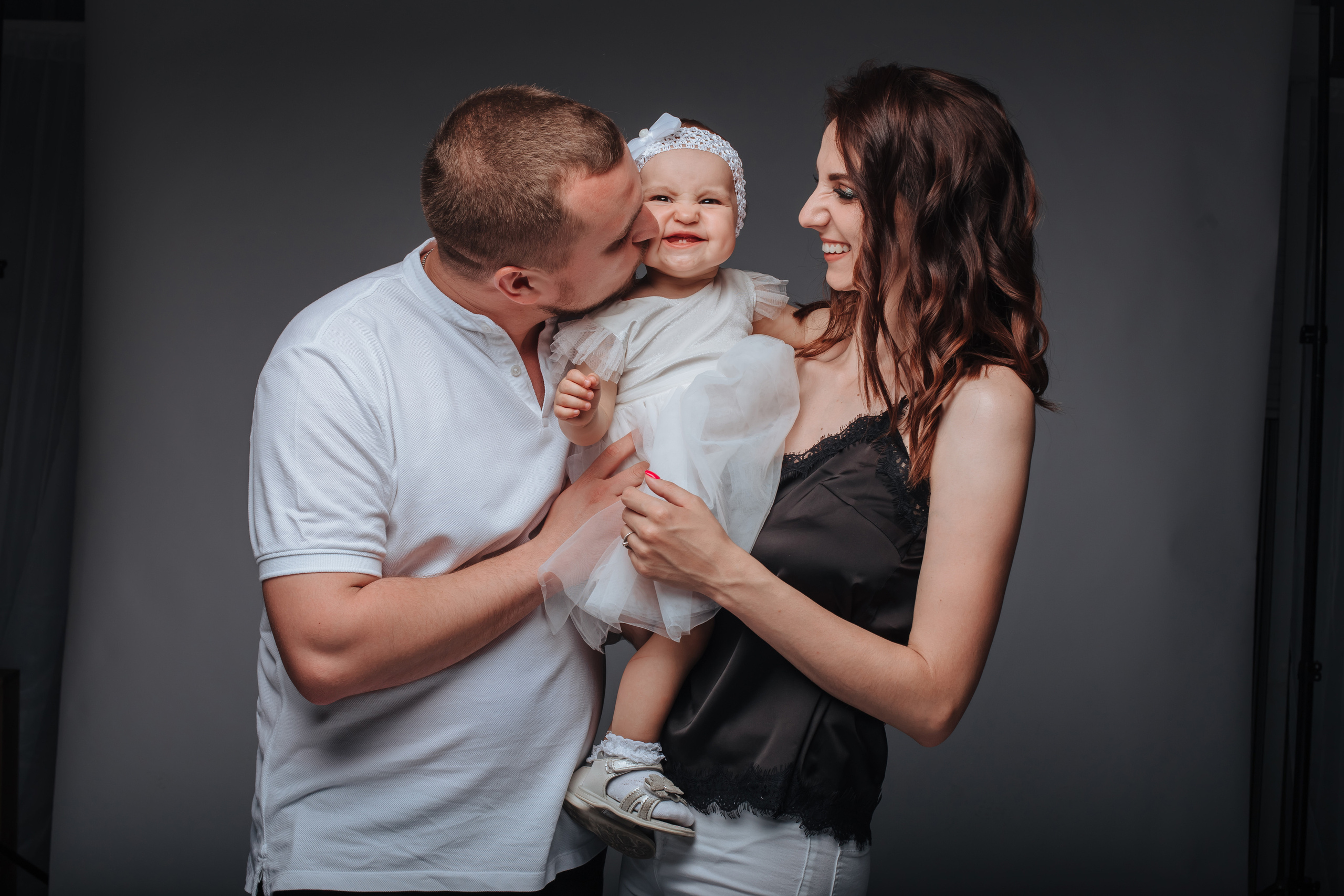 Семейная фотосессия в студии. Саша Бычихина фотограф