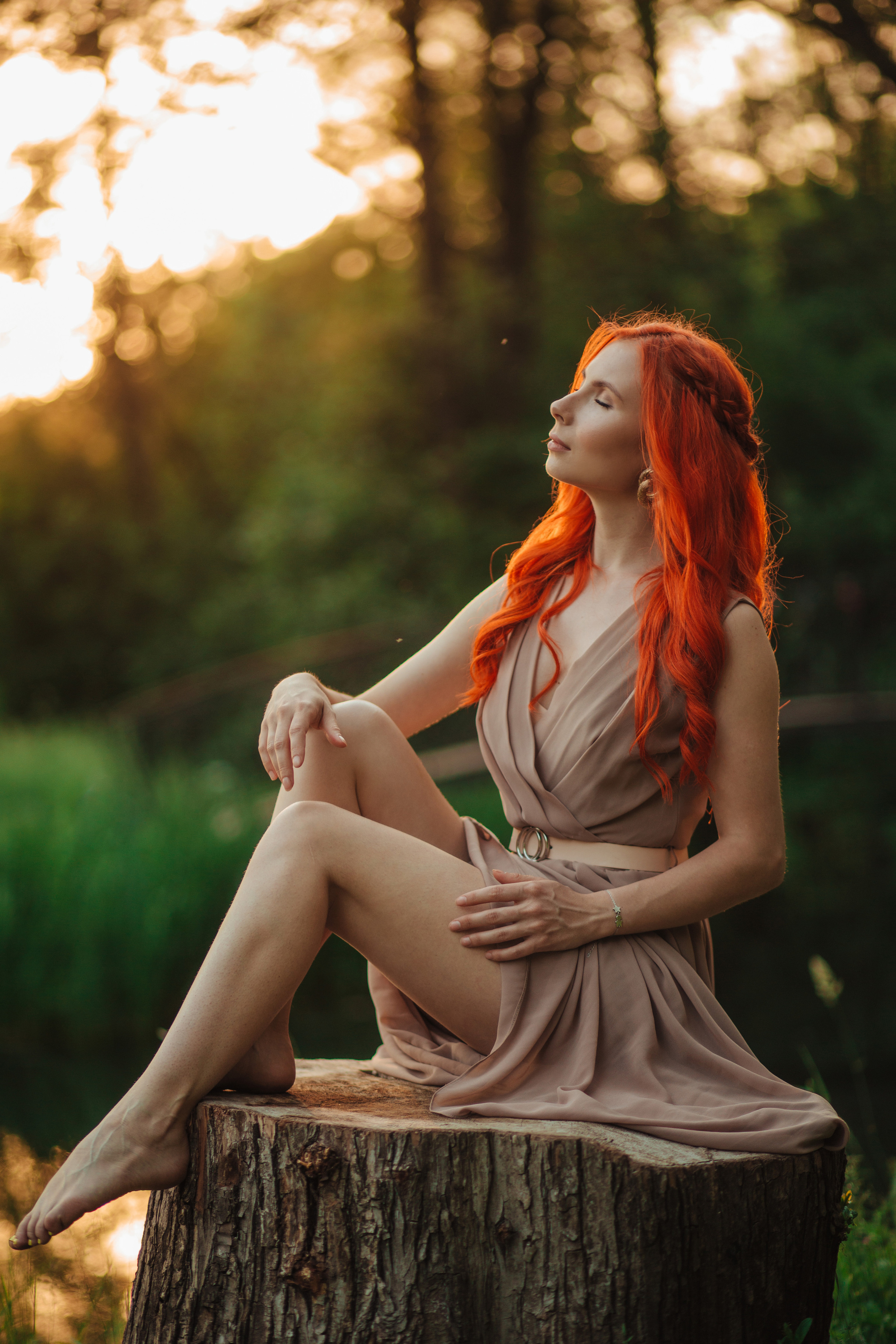 Женский портрет на улице. Саша Бычихина фотограф