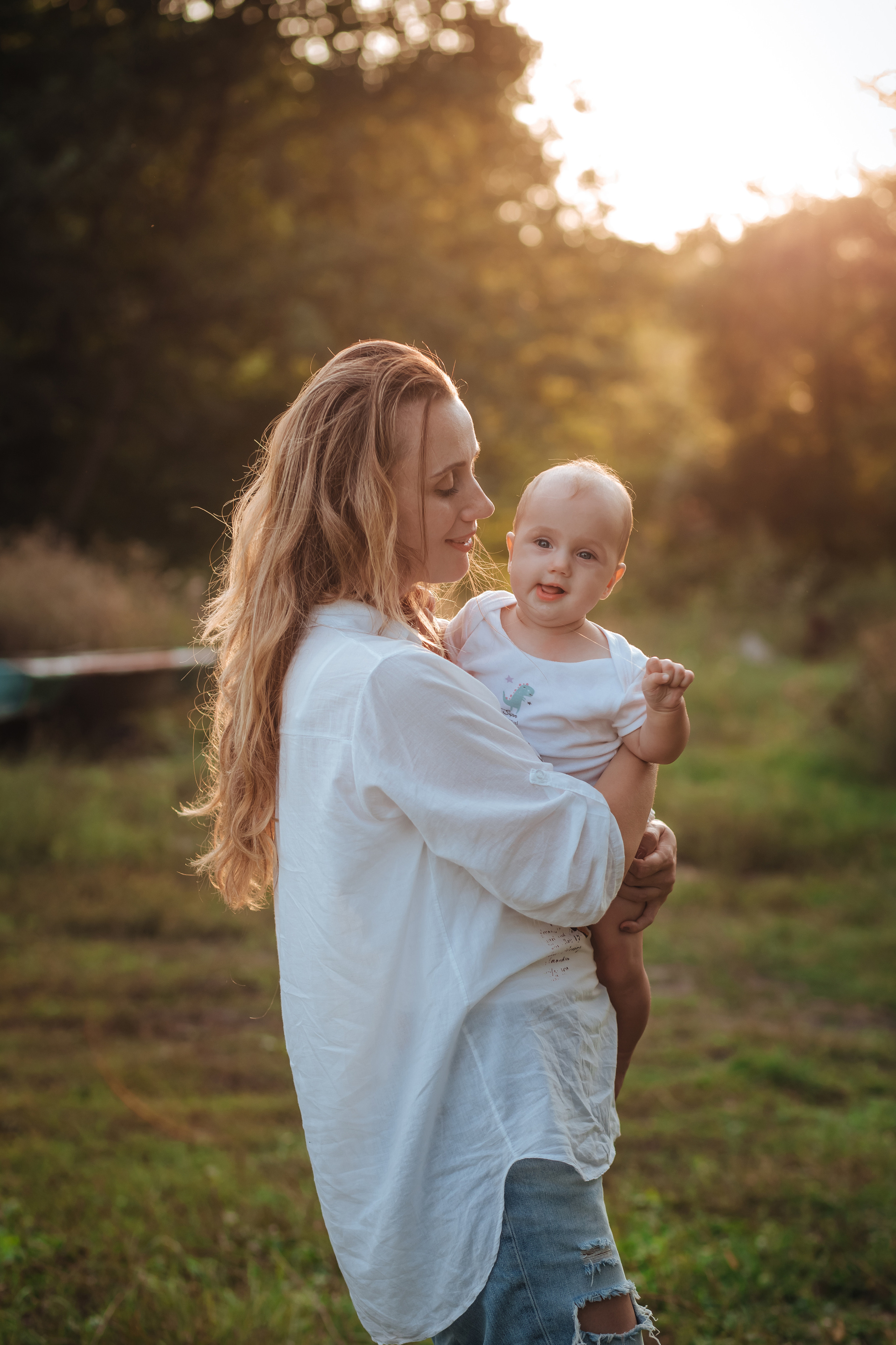 Семейная фотосессия на природе. Саша Бычихина фотограф