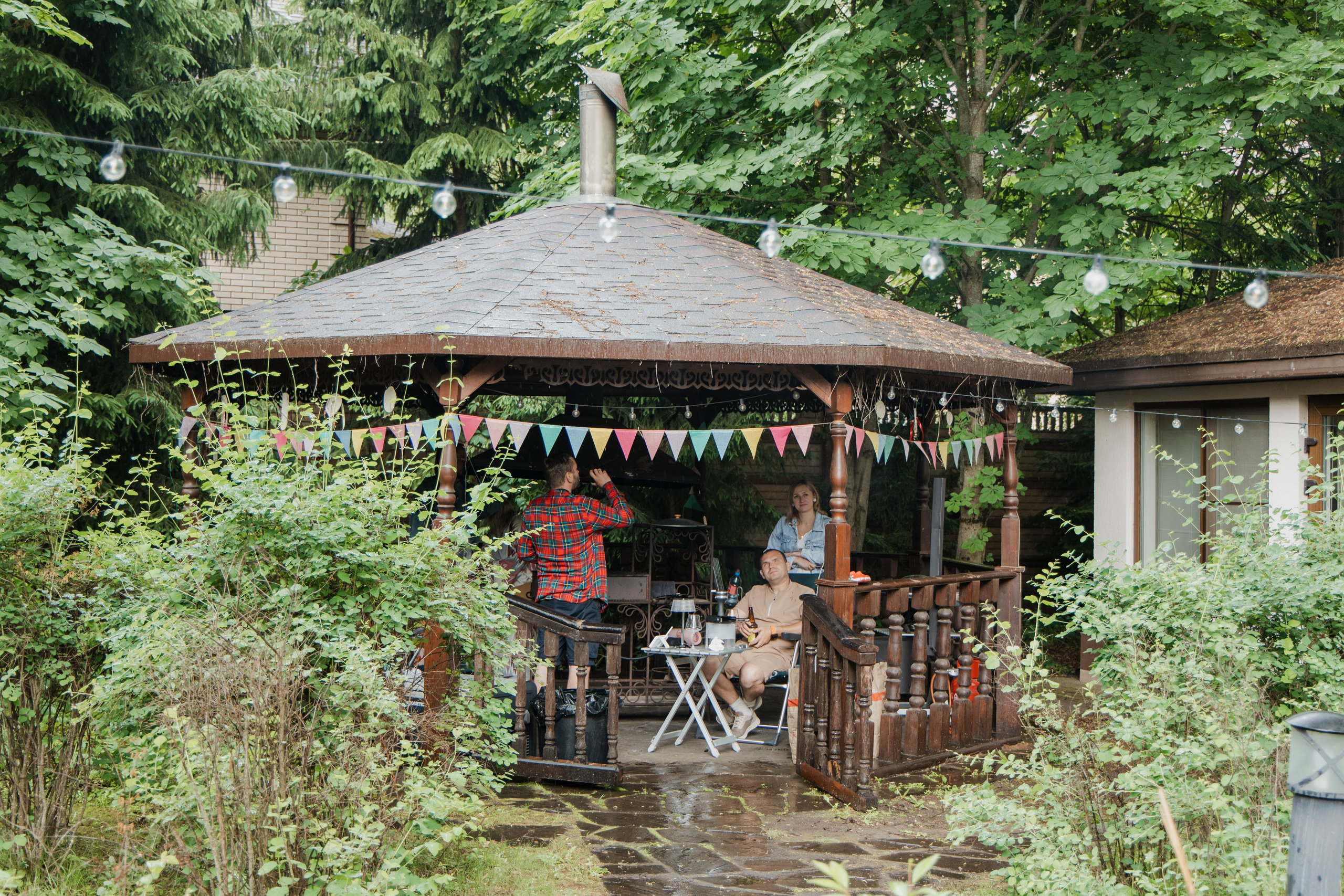 Юбилей в загородном доме. Свадебный фотограф в городе Подольск МО и Москва Крылова Ирина